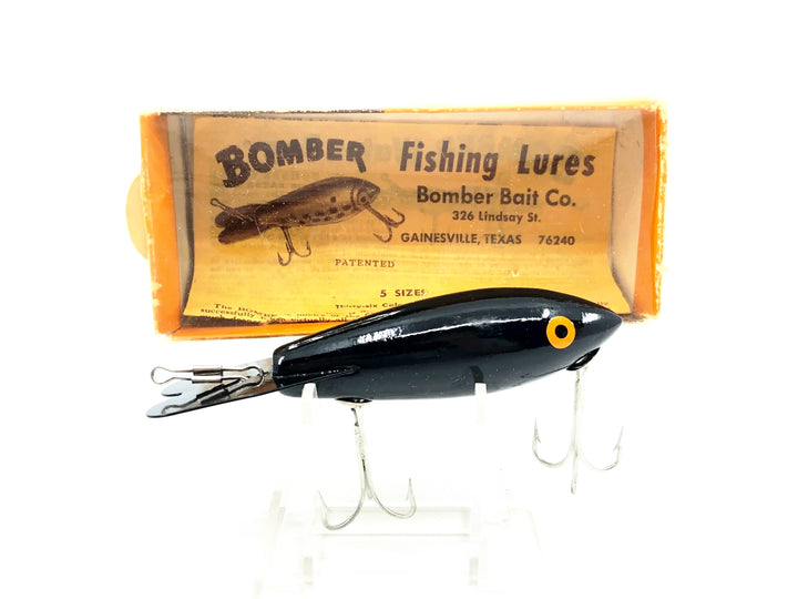 Bomber Wooden 600 Series, #02 Black Color with Box (602)