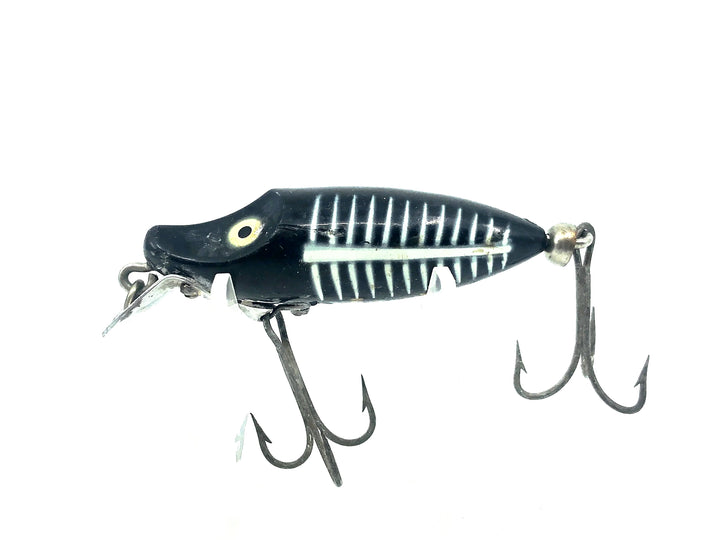 Heddon River Runt Spook Sinker 9110, XBW Black Shore Color
