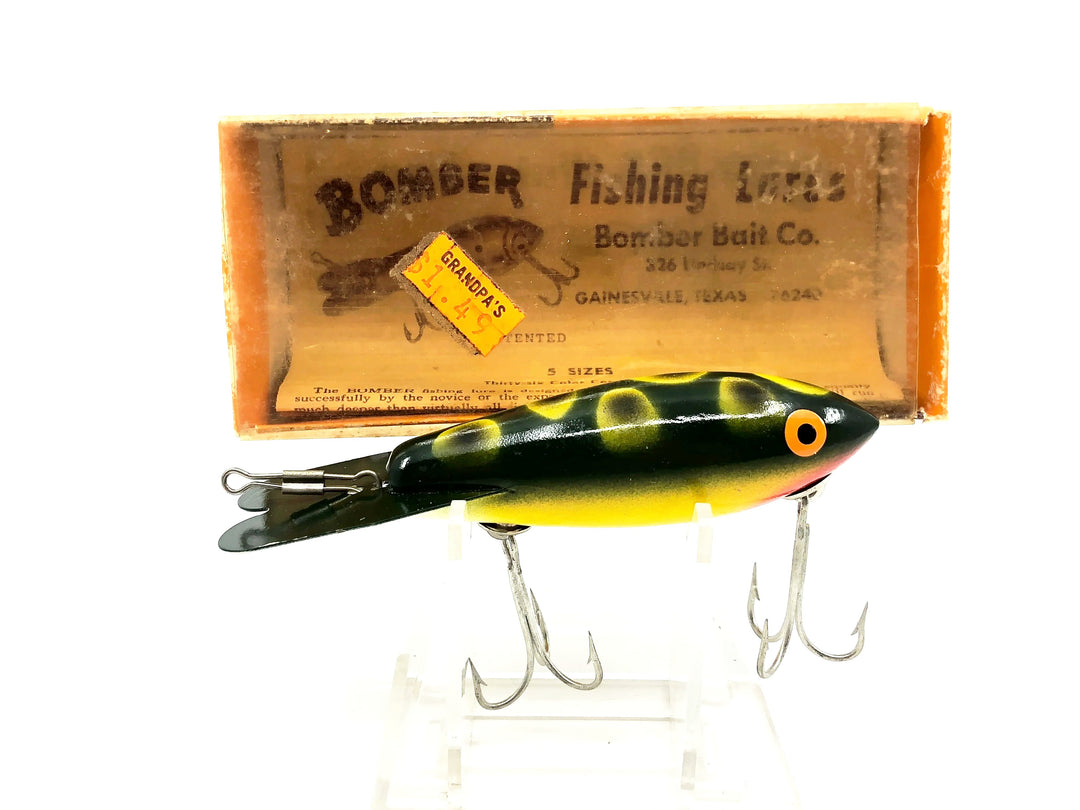 Bomber Wooden 600 Series, #11 Frog Color with Box (611)