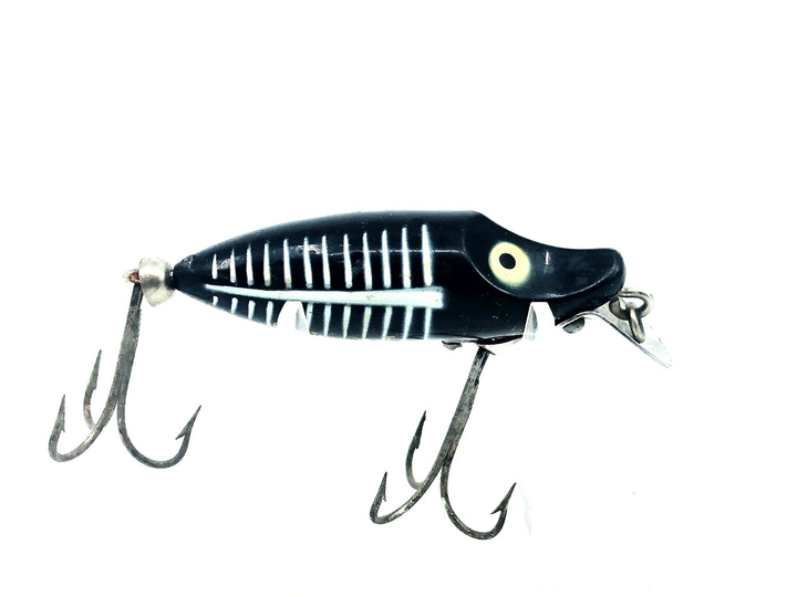 Heddon River Runt Spook Sinker 9110, XBW Black Shore Color
