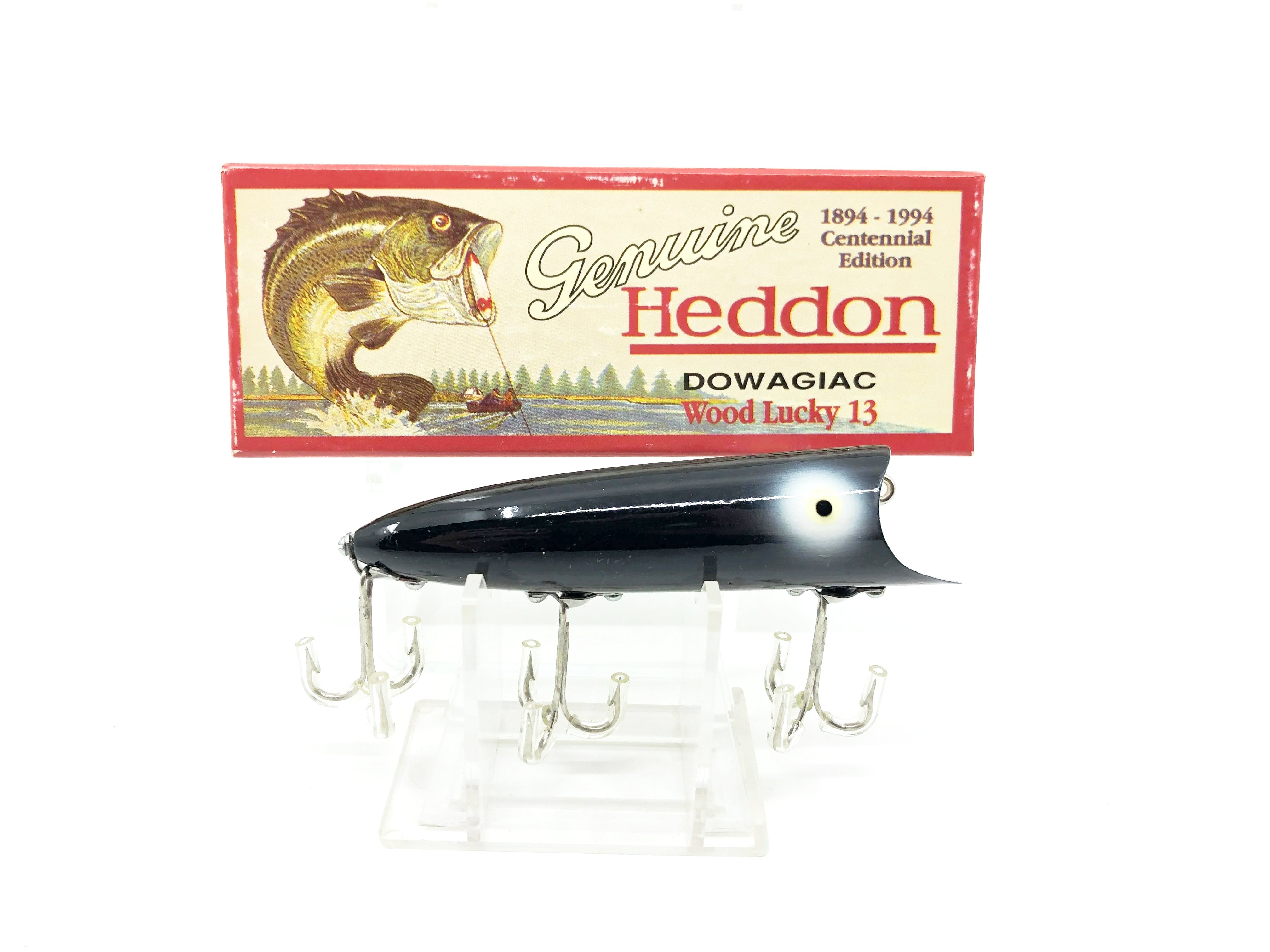最大12%OFFクーポン Edition Centennial Heddon Wood NO Box in New 13 Lucky ルアー・フライ