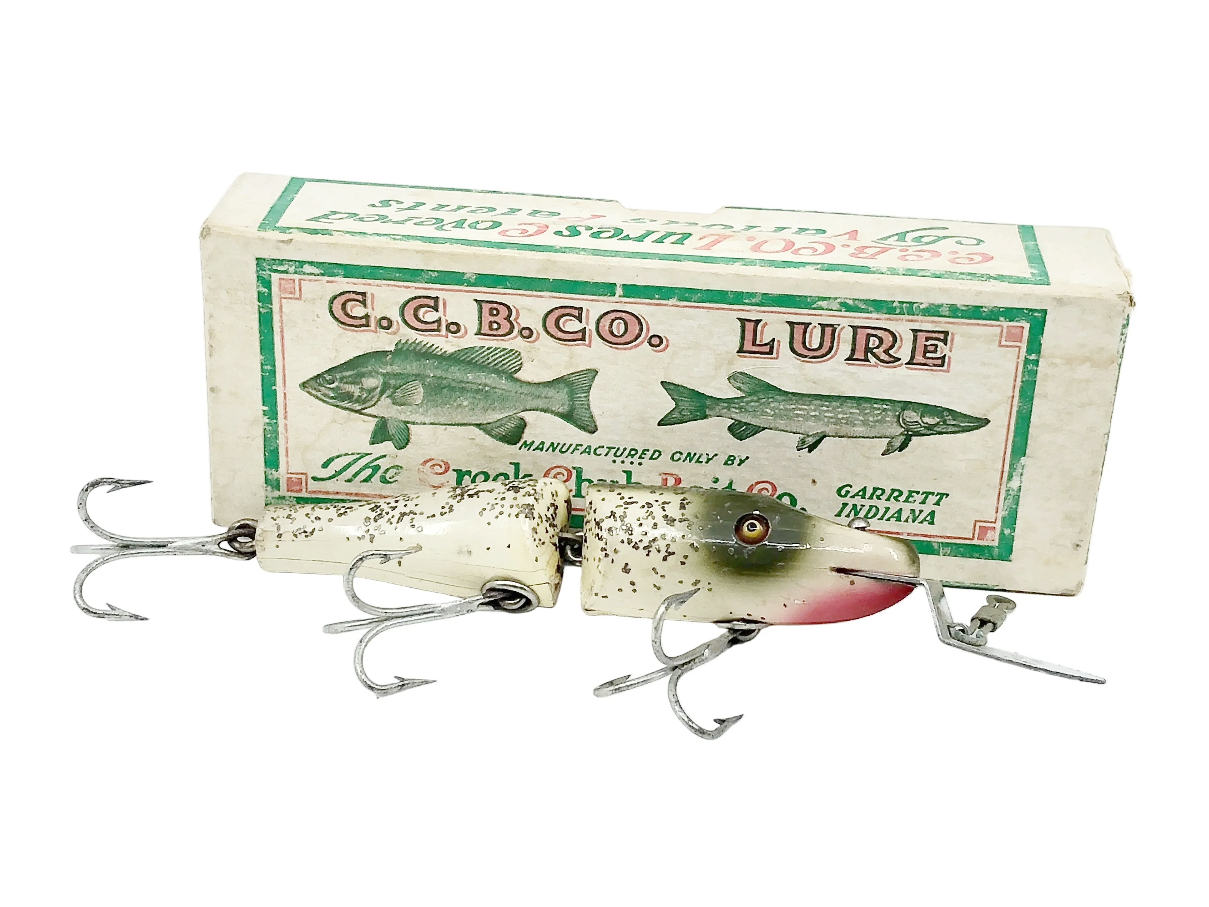 c.c.b.co garrett ind fishing lure Creek Chub 2618DD Deep Diving Jointed Pikie Scale Color with Box – My Bait Shop, LLC