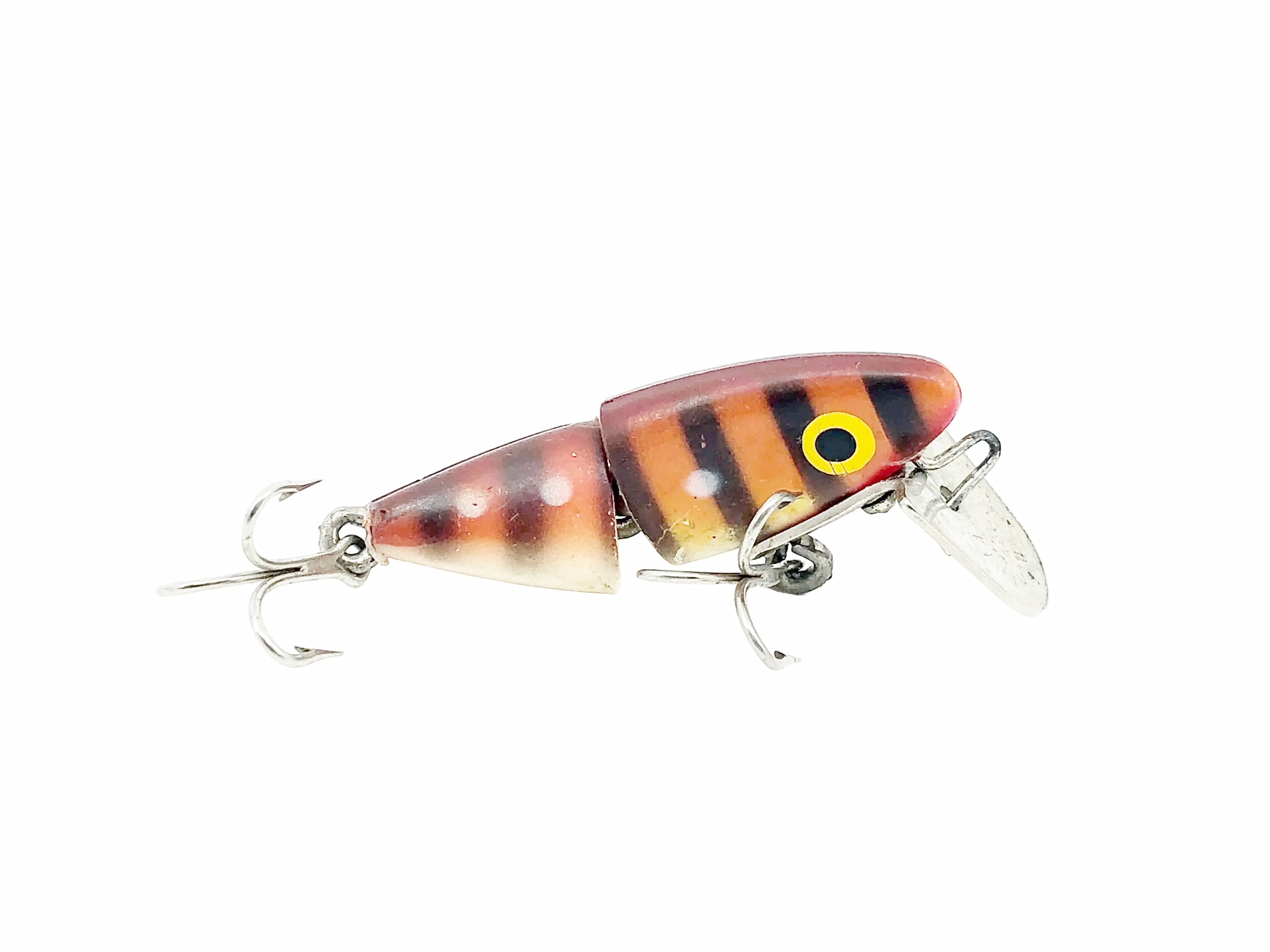 Falls Bait Company Big Inch Minnow, Orange Perch Color