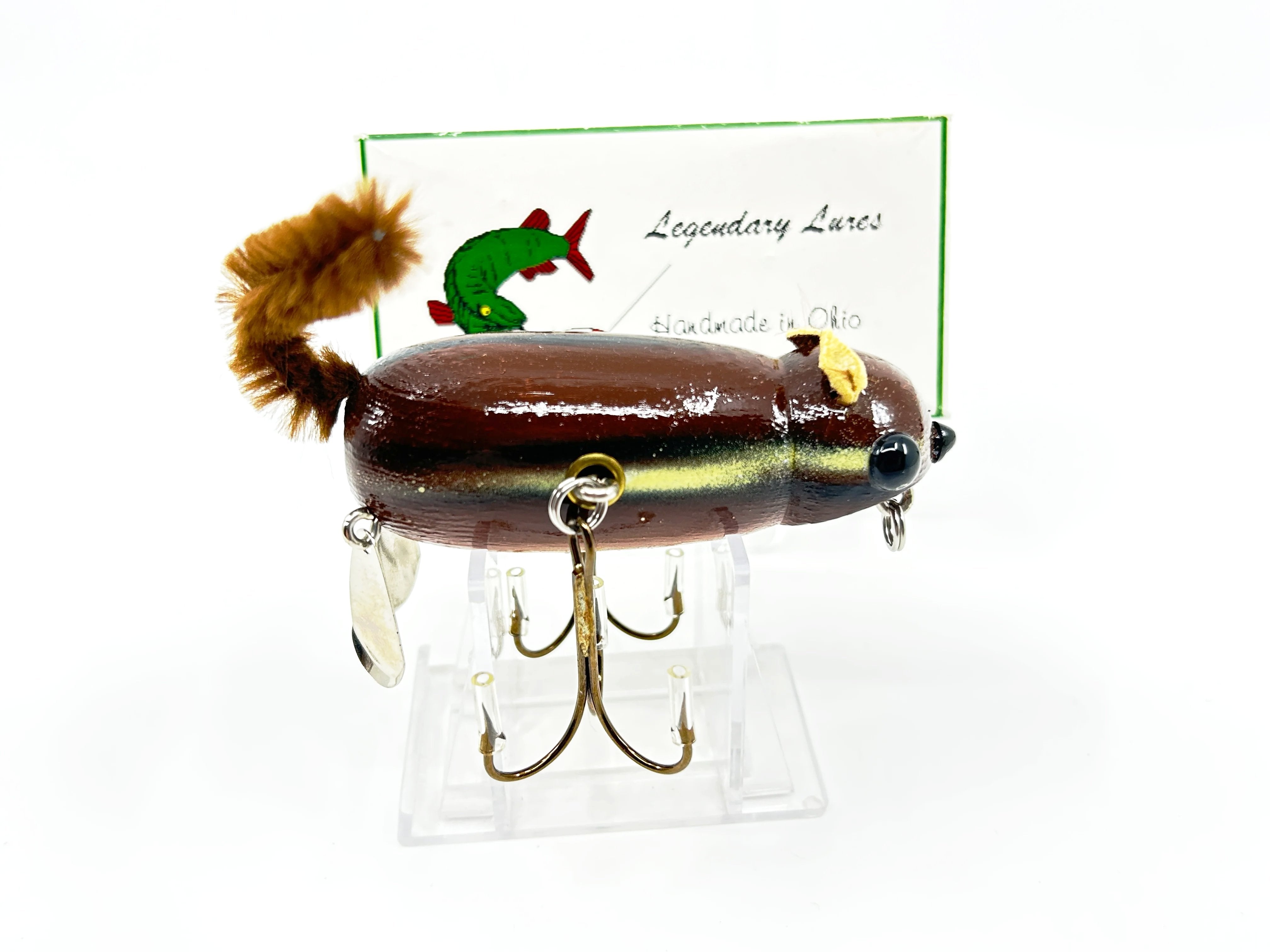 chipmunk shaped fishing lure Legendary Lures Chipmunk with Box