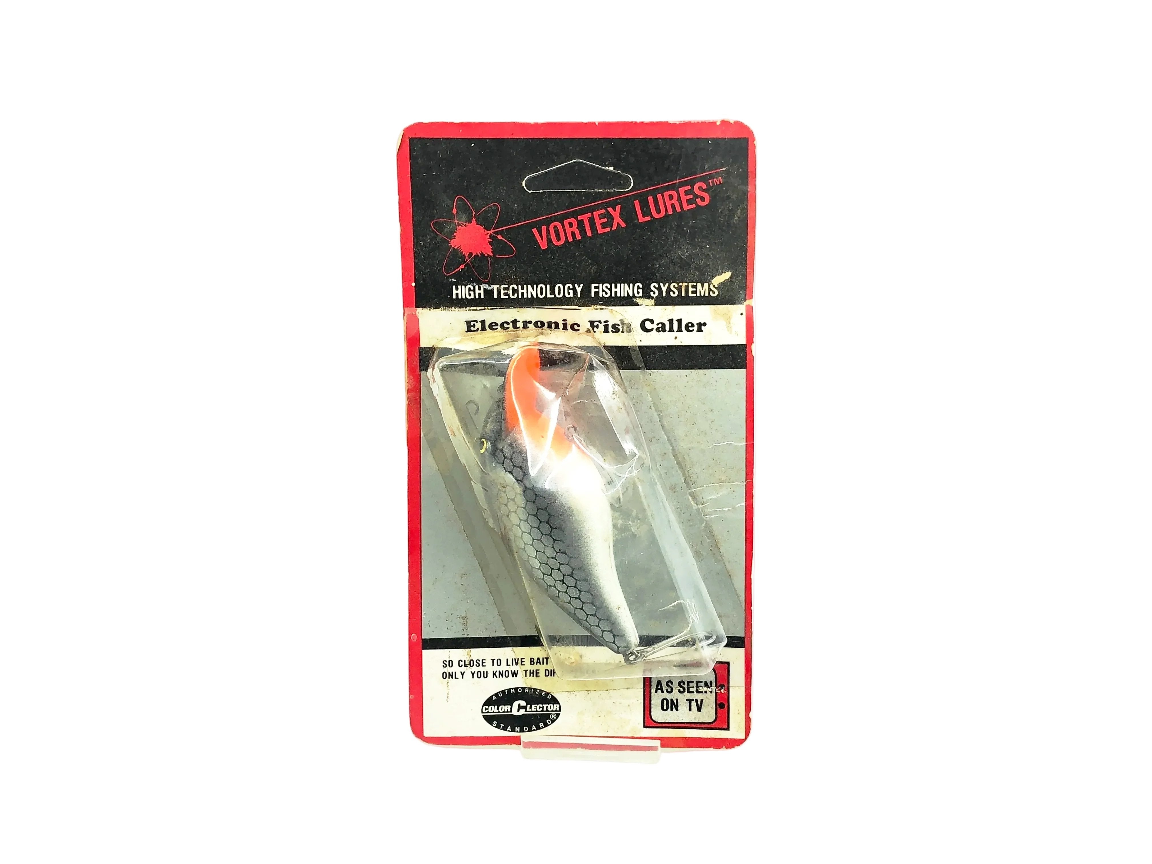 electronic fishing lures Vortex Fish Caller, Silver Scale Color Novelty Lure New on Card Cisco Triple Tube Rod Catch more with our grabb it hook remover Color:Wild Thang