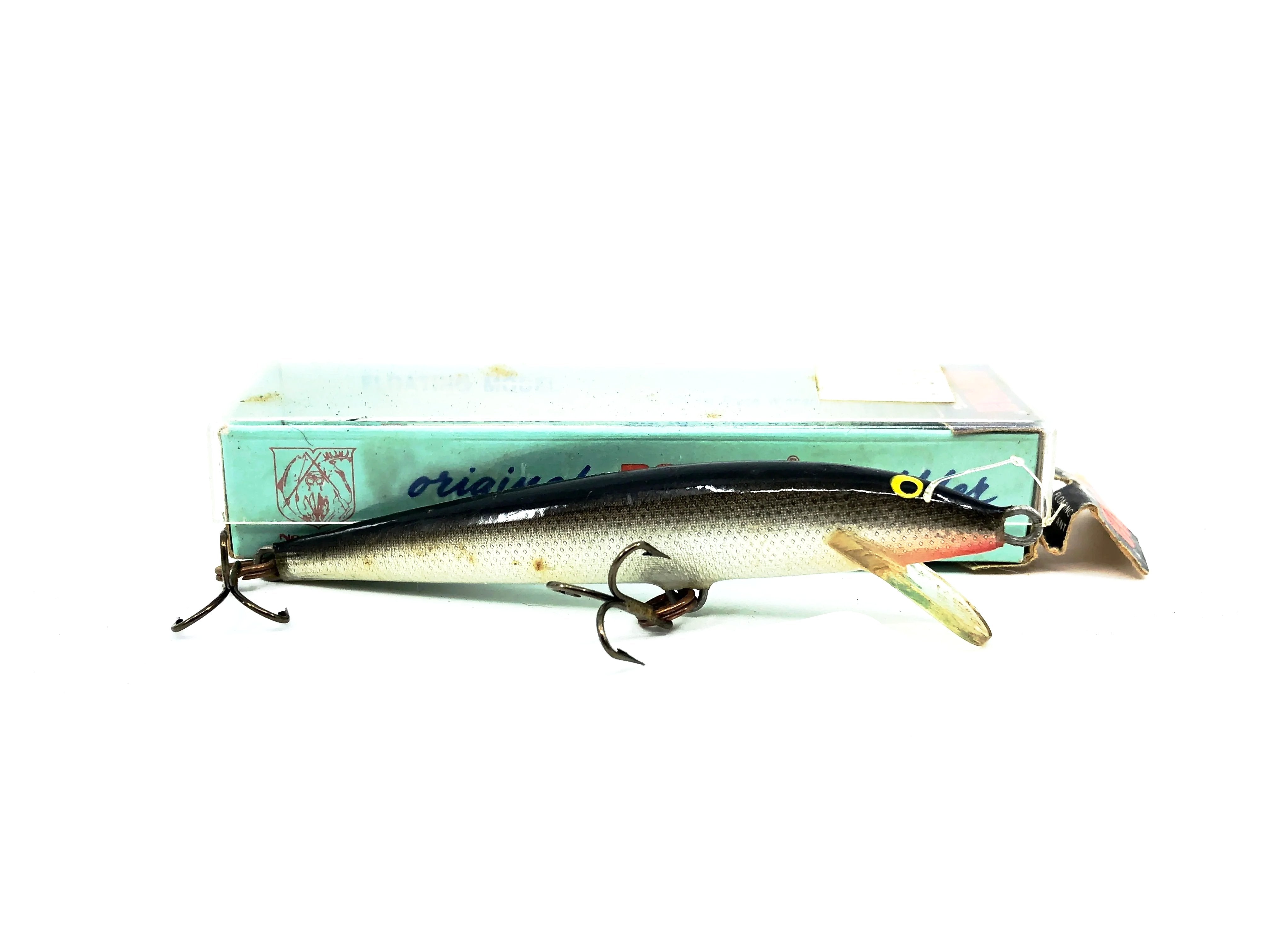 Rapala Original Flottant F-9, 9cm-5g, Couleur SSM Méné Tacheté Argenté
