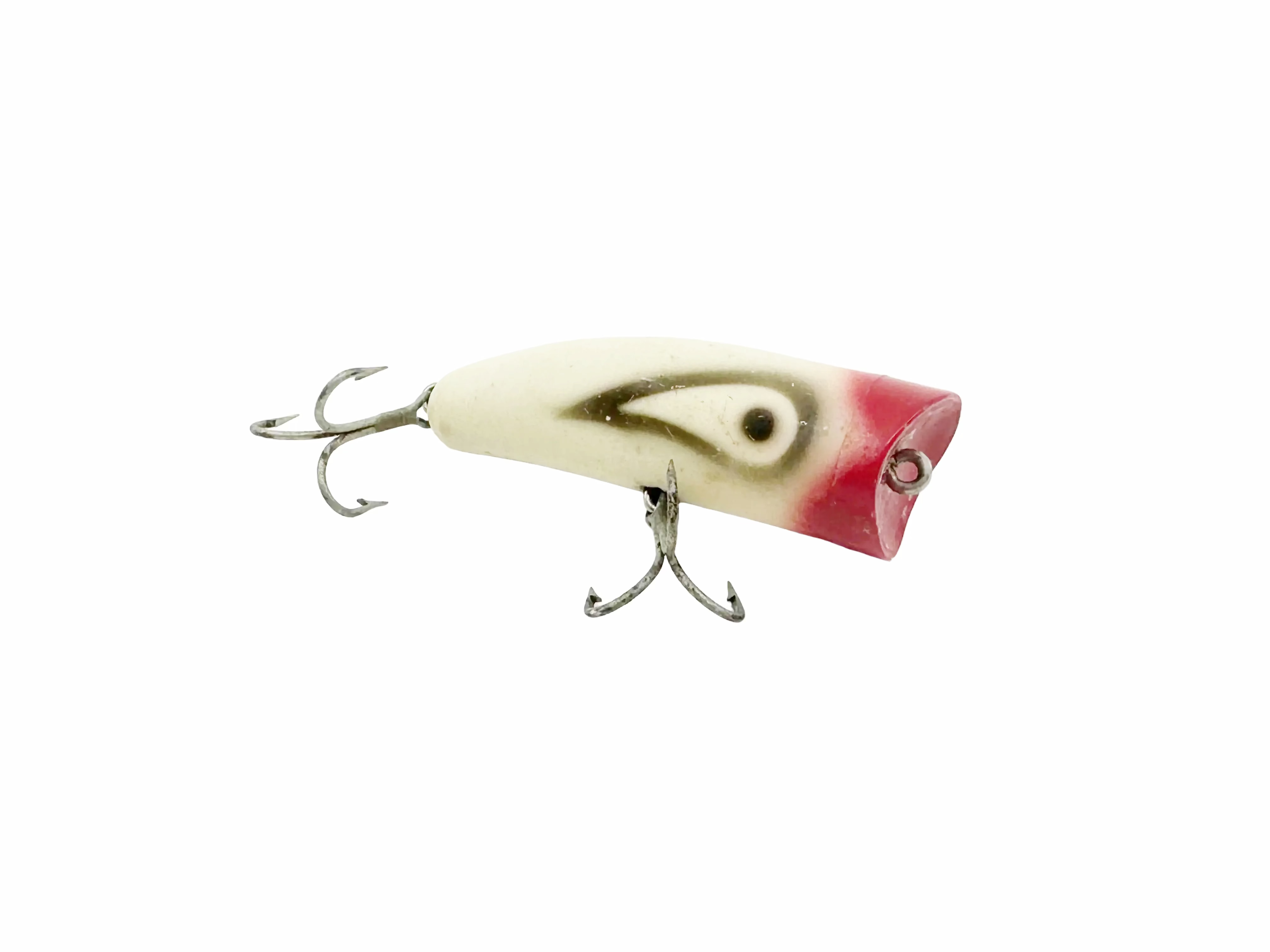 chug ike fishing lure Kautzky Lazy Ike Chug Ike Lure Red White Color – My Bait Shop, LLC