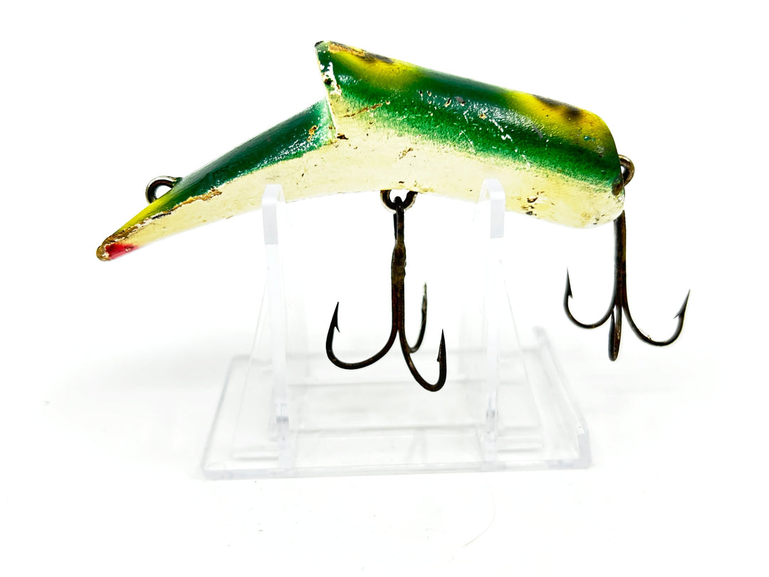 Kautzky Lazy Ike Top Ike Wooden Lure Frog Color Larger Size