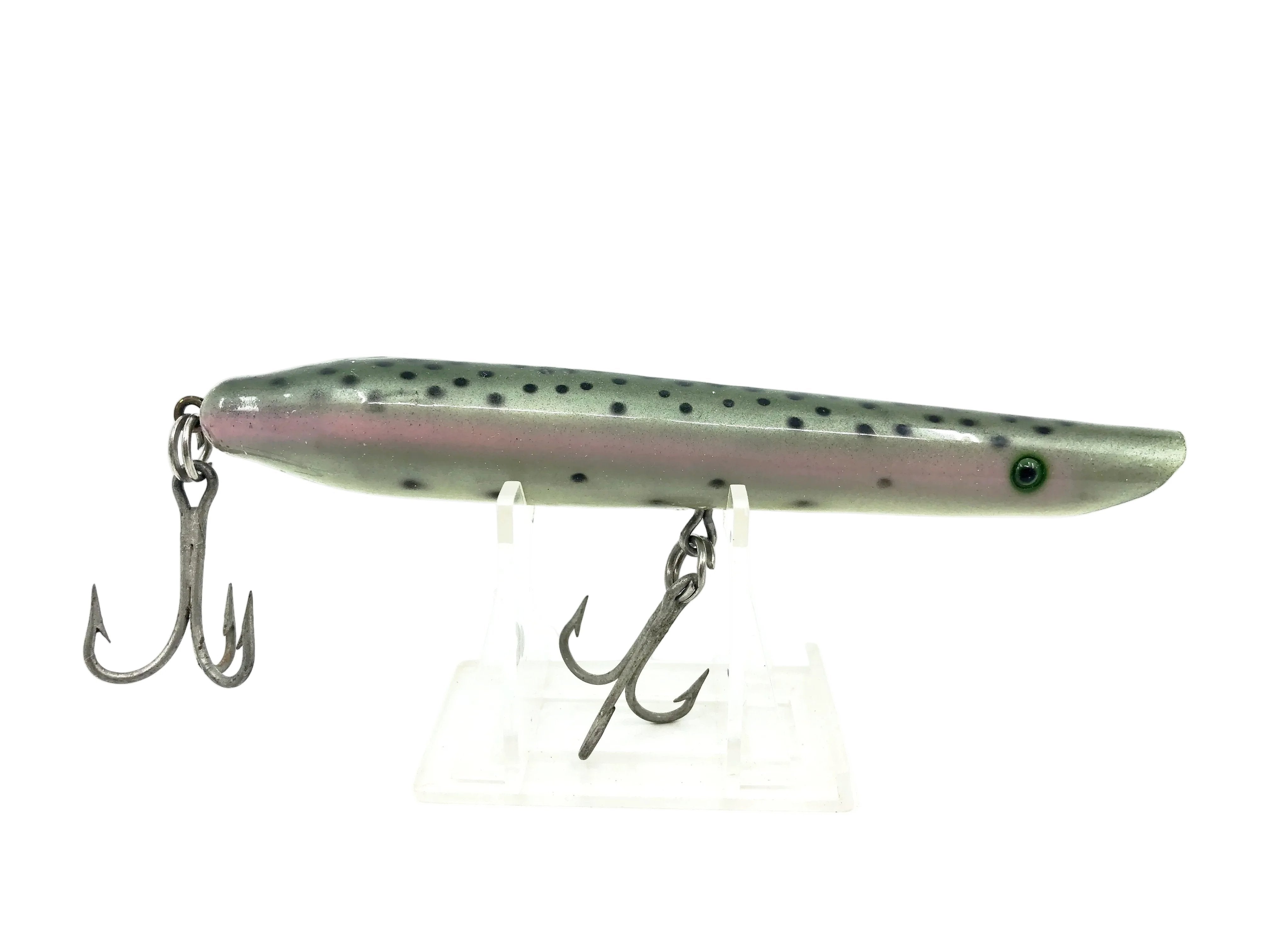 Cotton Cordell Pencil Popper 6600, Rainbow Trout Color