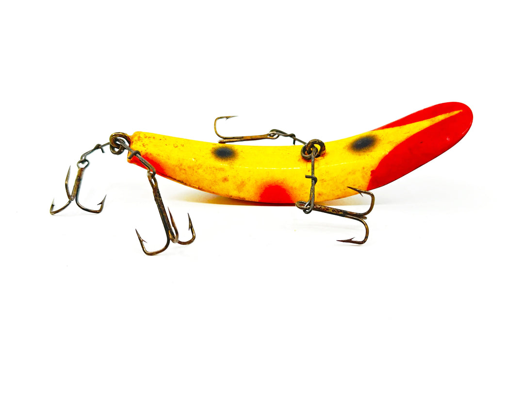 Helin Flatfish T4, Yellow with Black Stripe and Spots Color