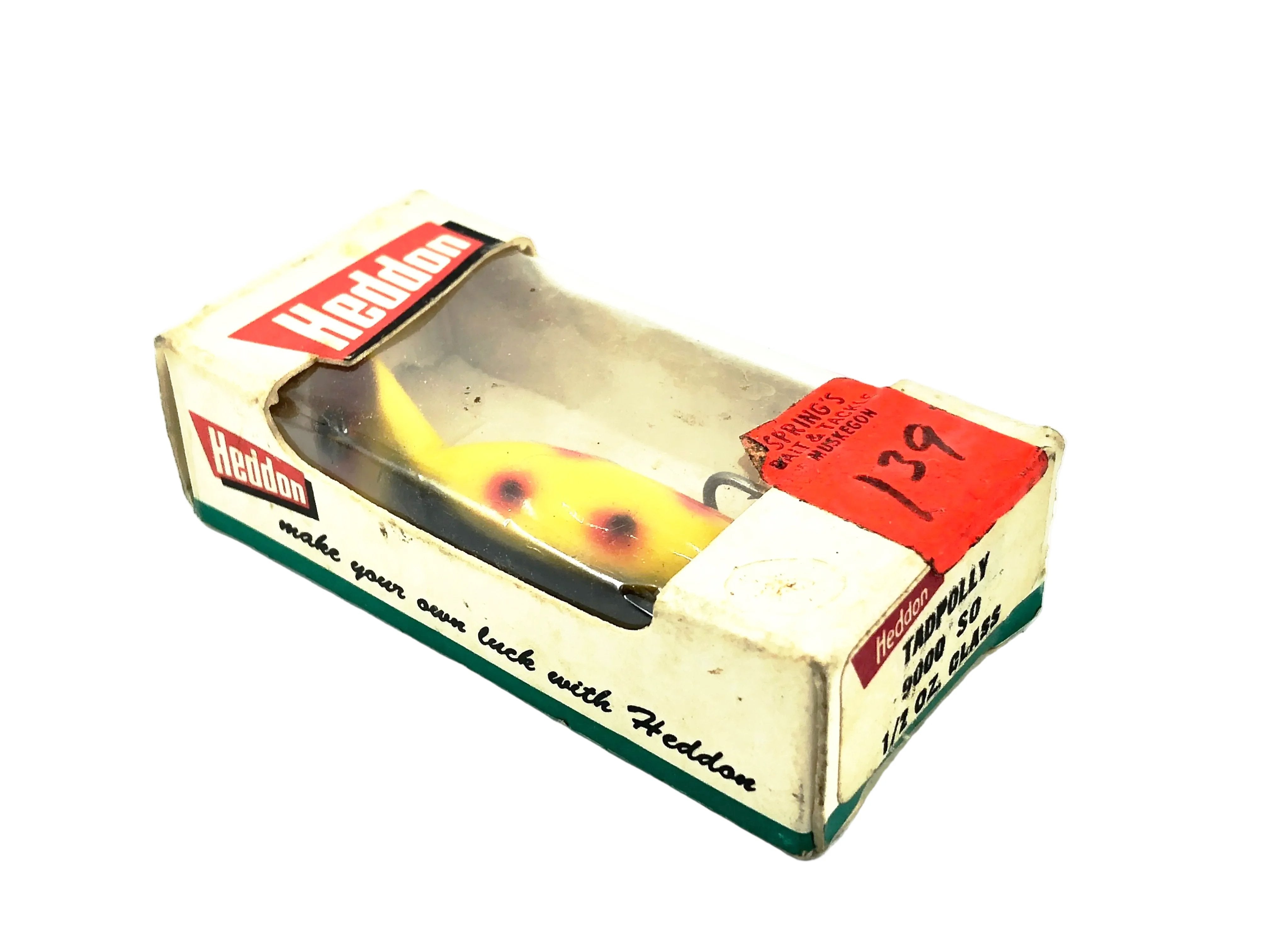 Heddon Tadpolly Spook SO Spotted Orange Color w/Box