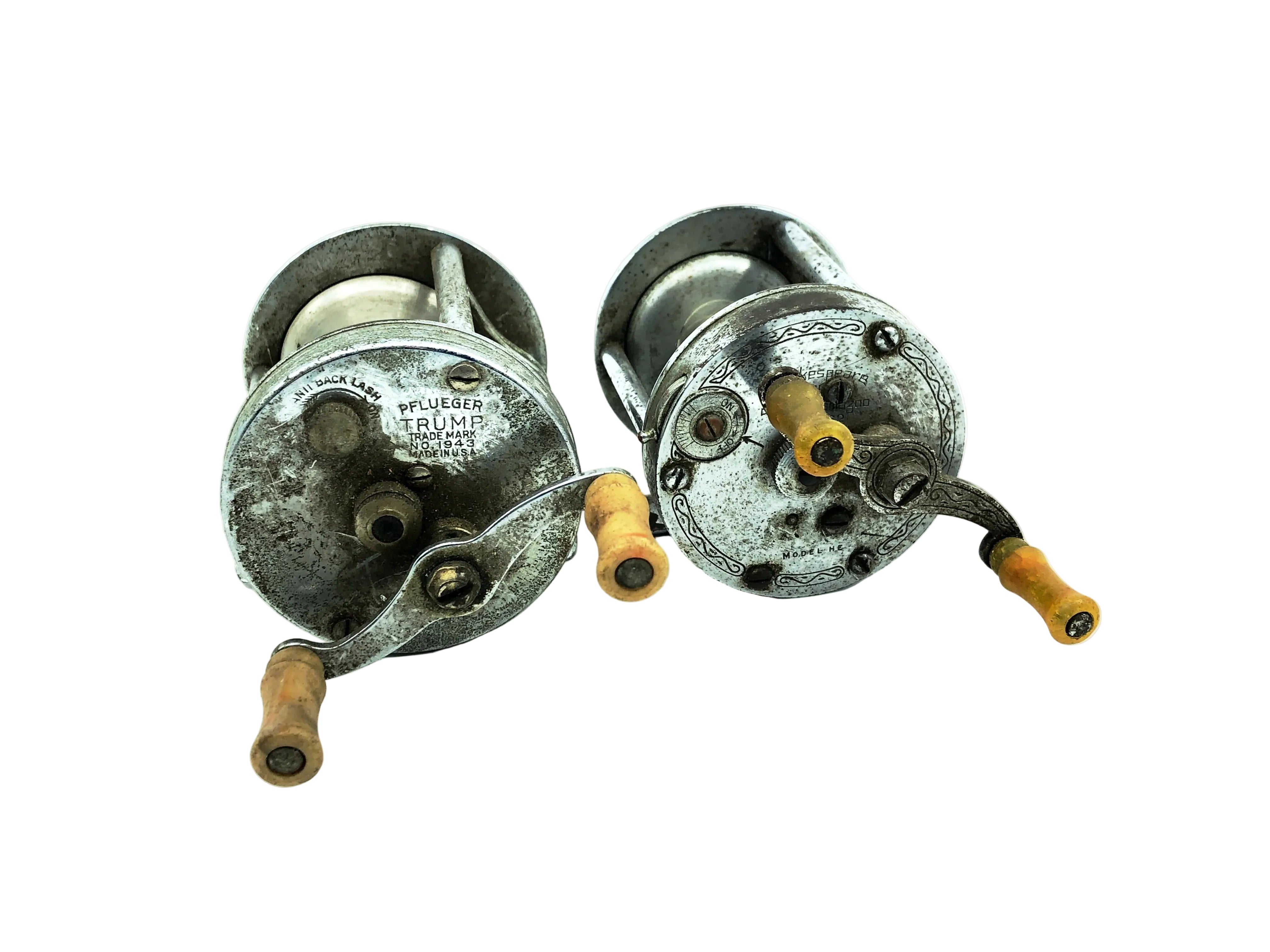 Shakespeare Superior 1962 Kalamazoo Model 31 & Pflueger Trump 1943 – My Bait Shop, LLC