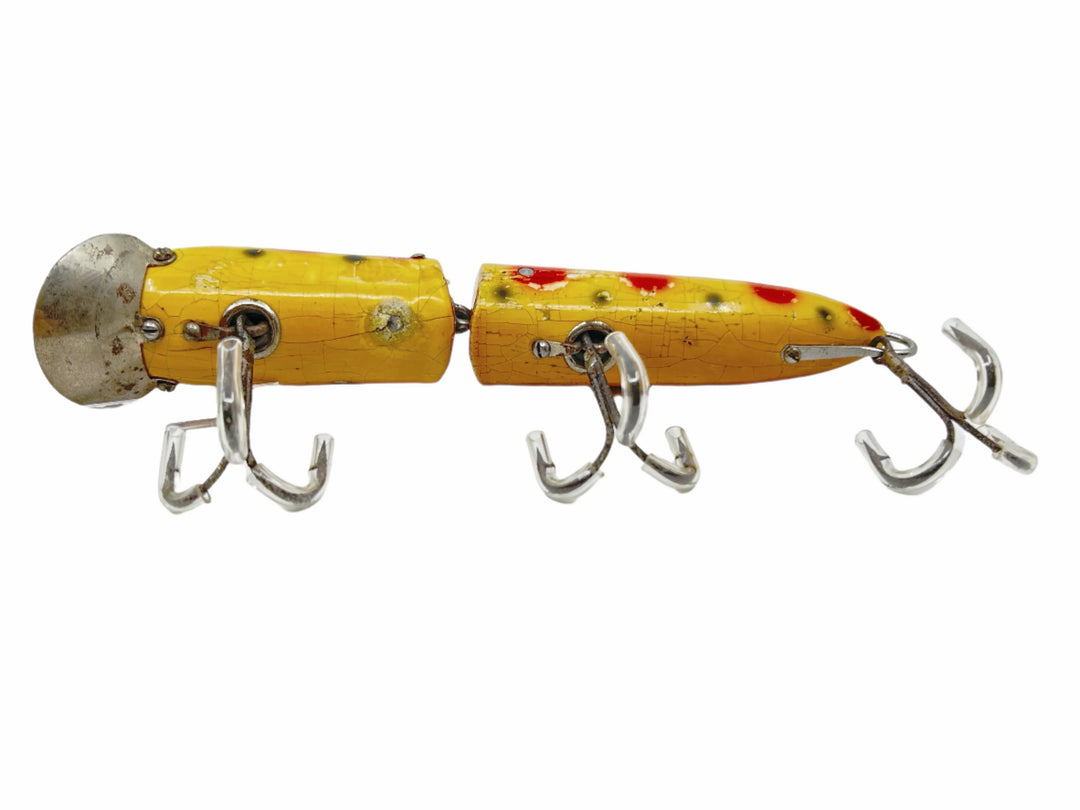 Heddon Giant Jointed Vamp 7300 S Strawberry Spot Early Color - 2nd!!!  Rare!!!