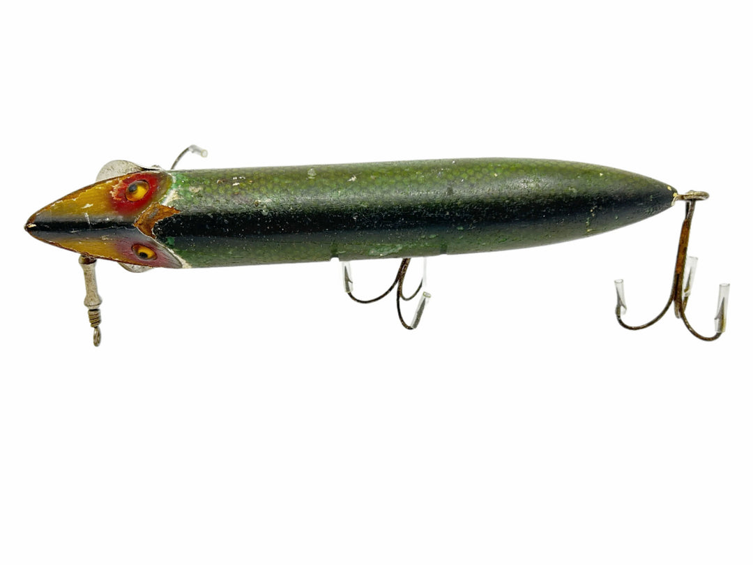 Heddon 7600 8" Musky Vamp in Green Scale Color-7609D