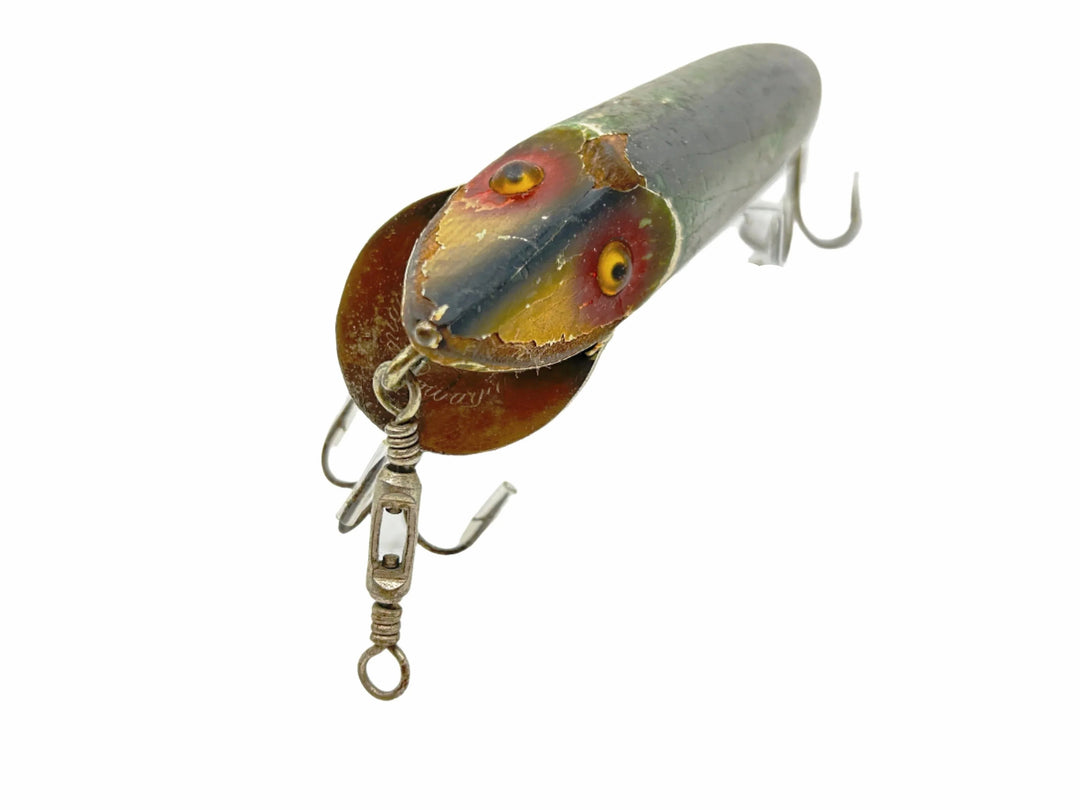 Heddon 7600 8" Musky Vamp in Green Scale Color-7609D