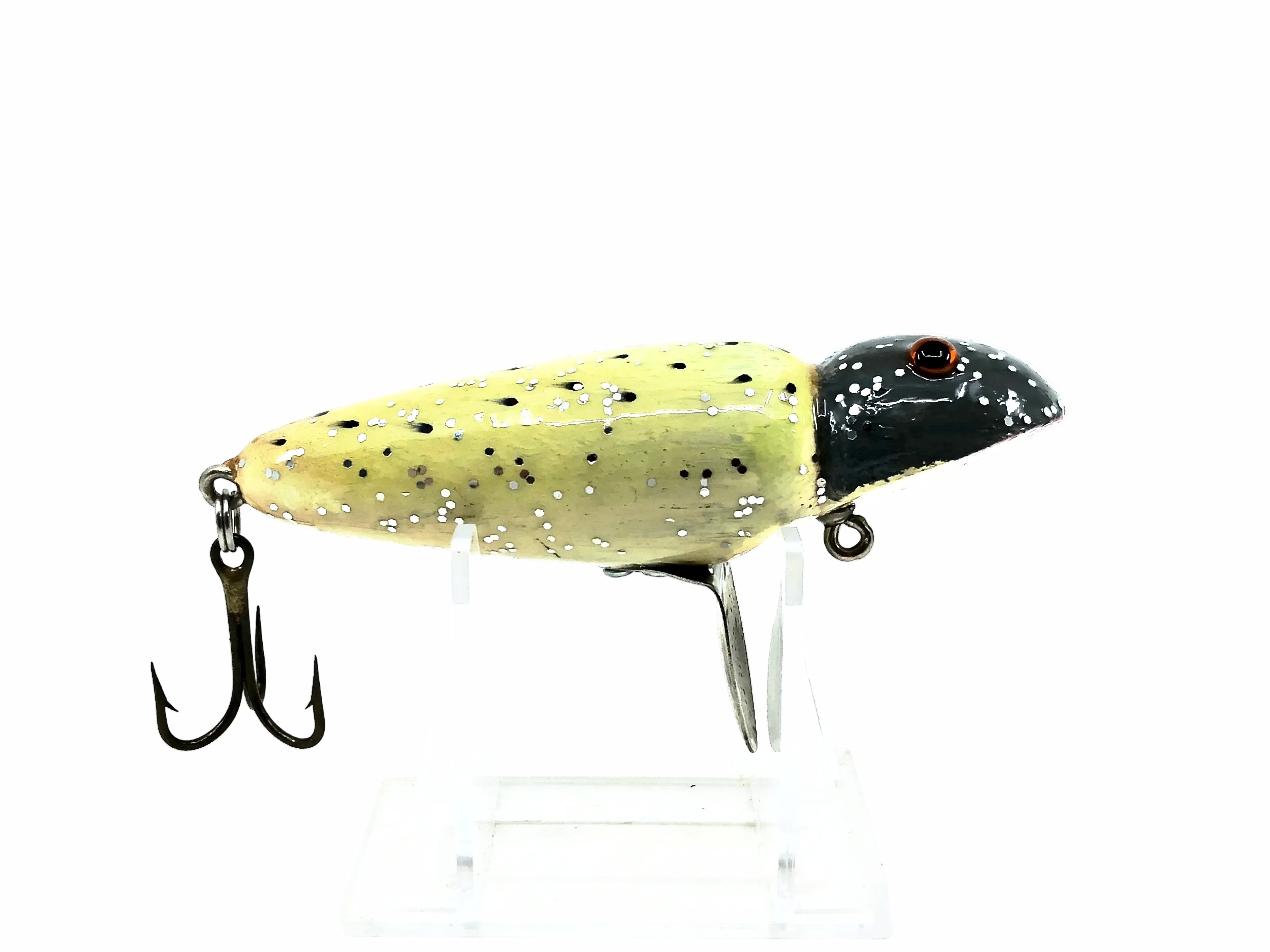 Folk Art Contemporary Jigger Lure, Grey Head/Flitter Color – My