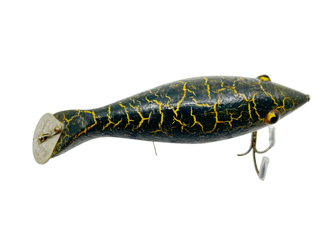 Heddon Wooden 6000 Tadpolly Fancy Greenback Color 1918-1929