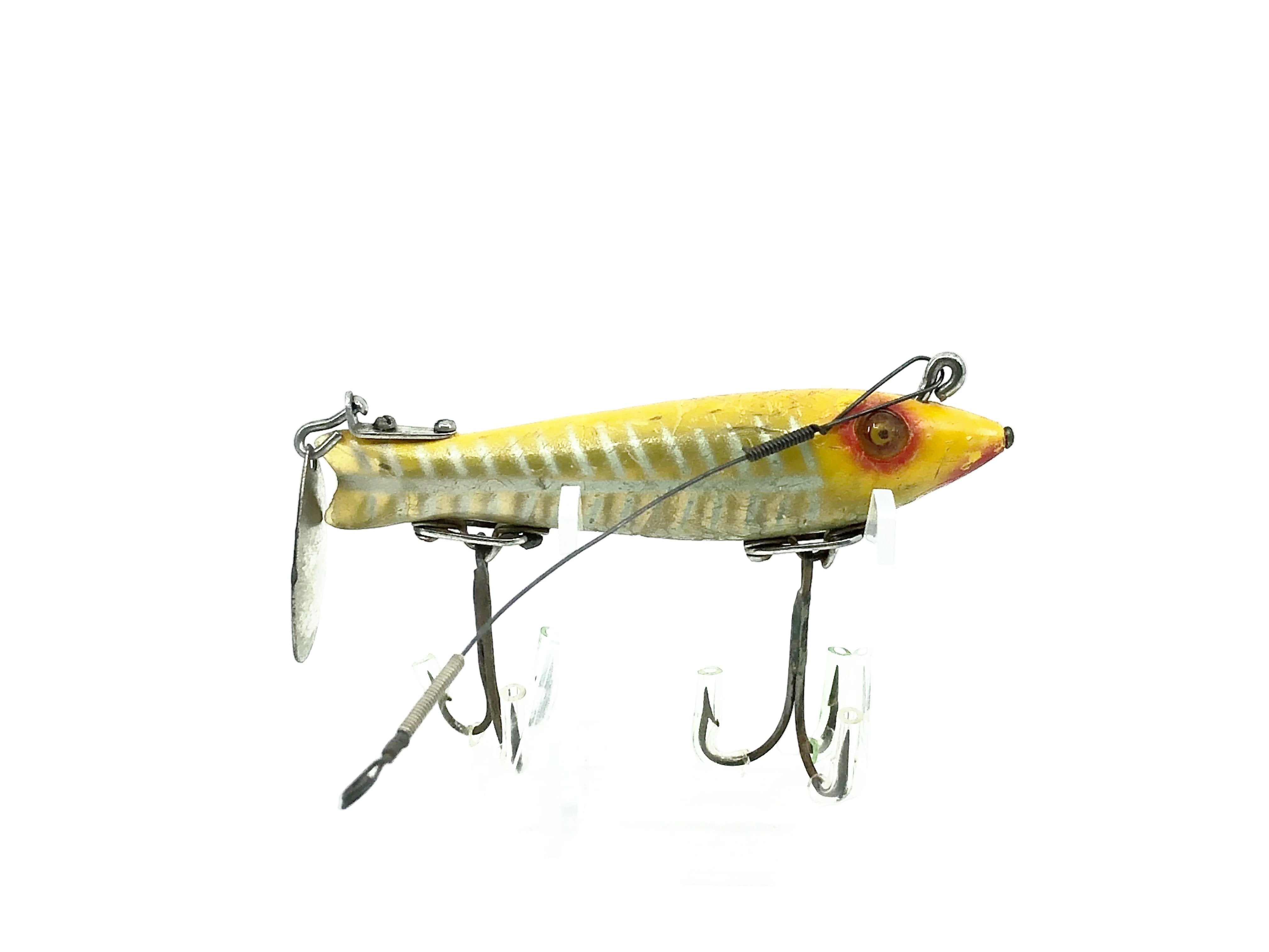 antique fishing lure dowagiac spook Heddon Super 9100, XRY Yellow Shore Color 1950's CAP Spinning Fishing Avet Reel Model:HXW 5/2 Raptor Plus LEFTY A10-1218-2NZ-3