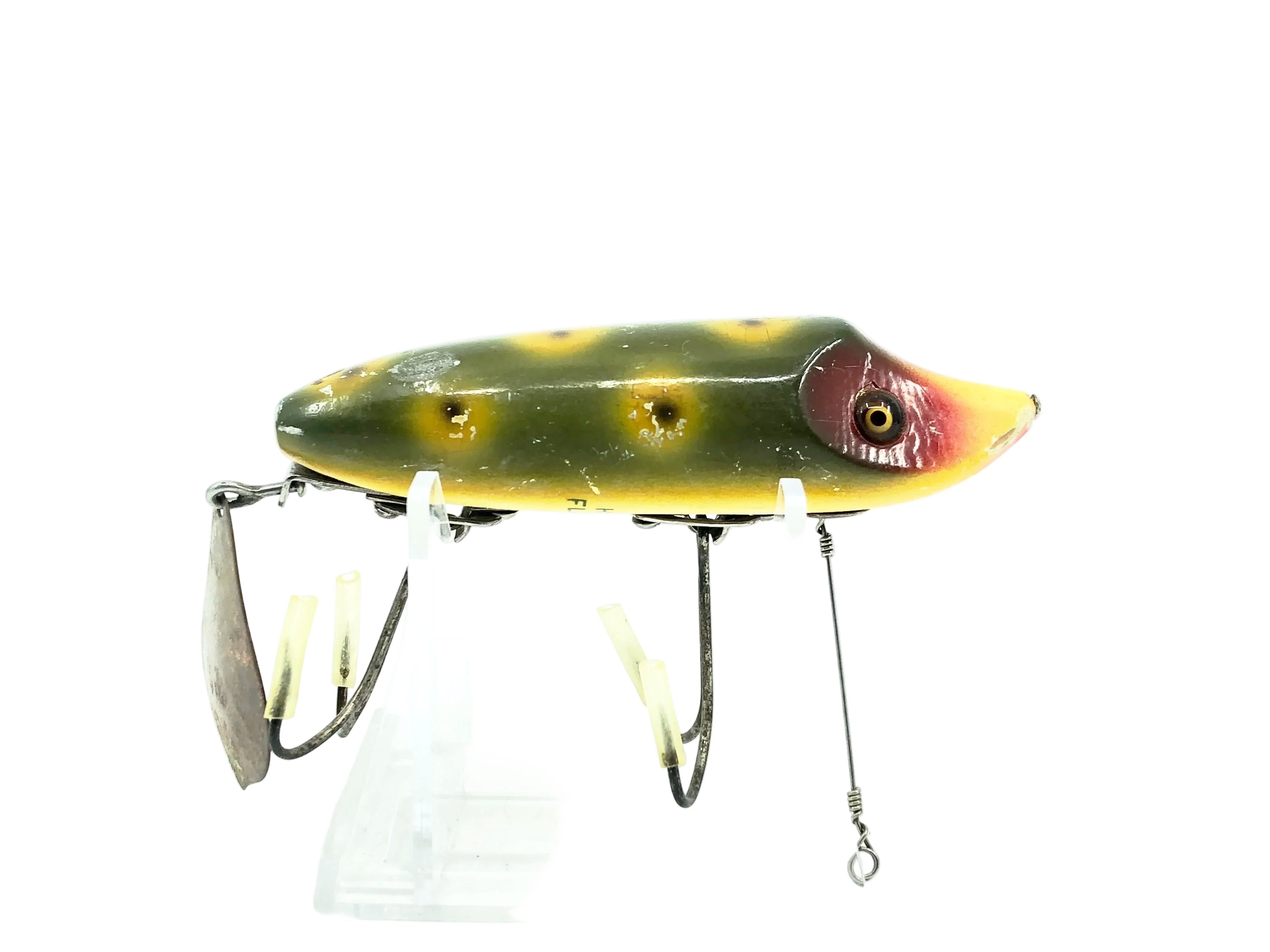 Heddon Flap-Tail Jr. 7110, 9B Frog Spot Color – My Bait Shop, LLC