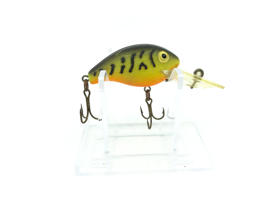 Rebel Deep Teeny-R in OCS Color Chartreuse / Black Back & Stripes & Orange Belly