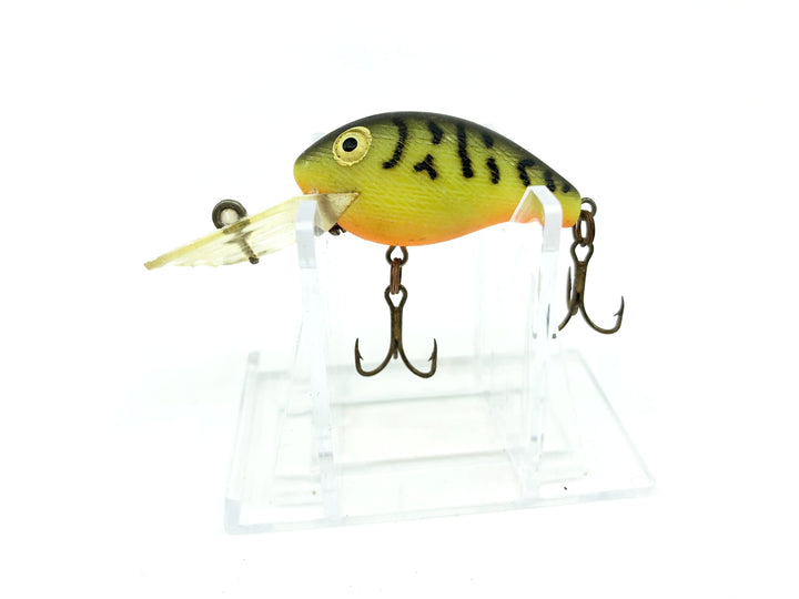 Rebel Deep Teeny-R in OCS Color Chartreuse / Black Back & Stripes & Orange Belly