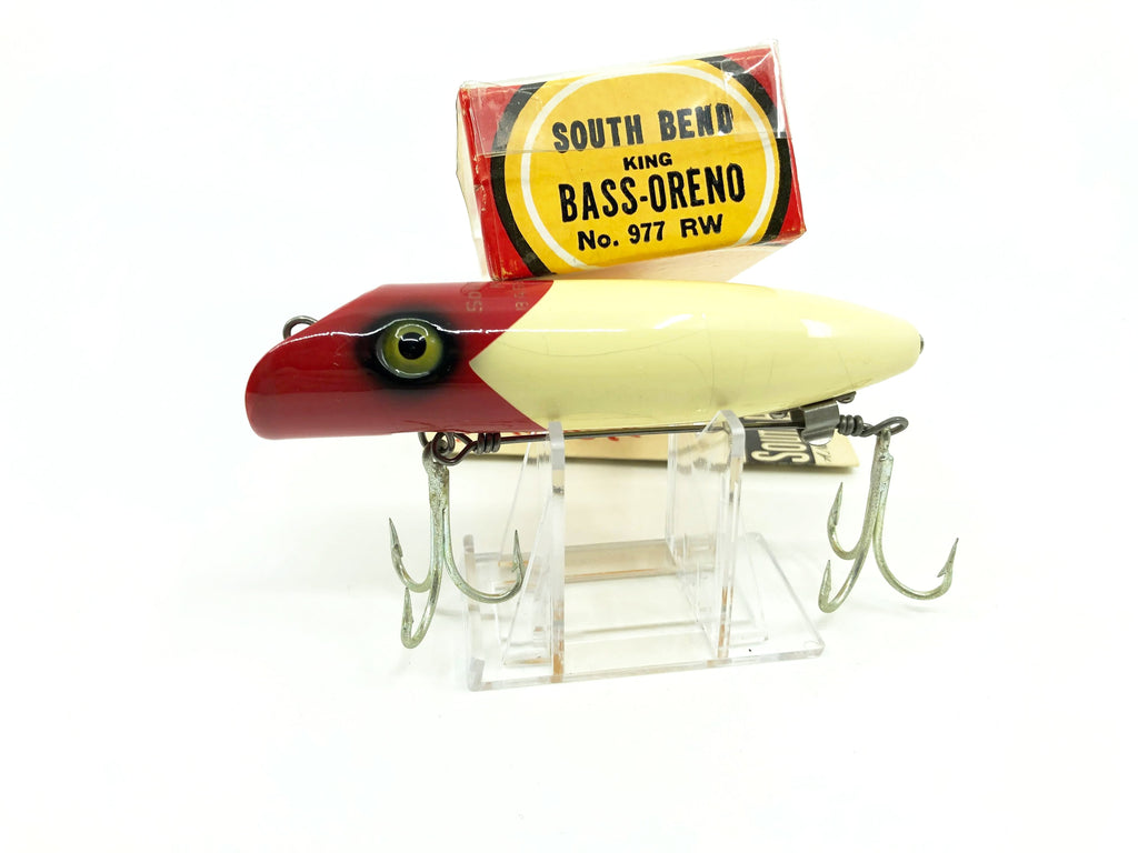 South Bend King Bass-Oreno 977 RW Red White Color with Box – My Bait Shop,  LLC