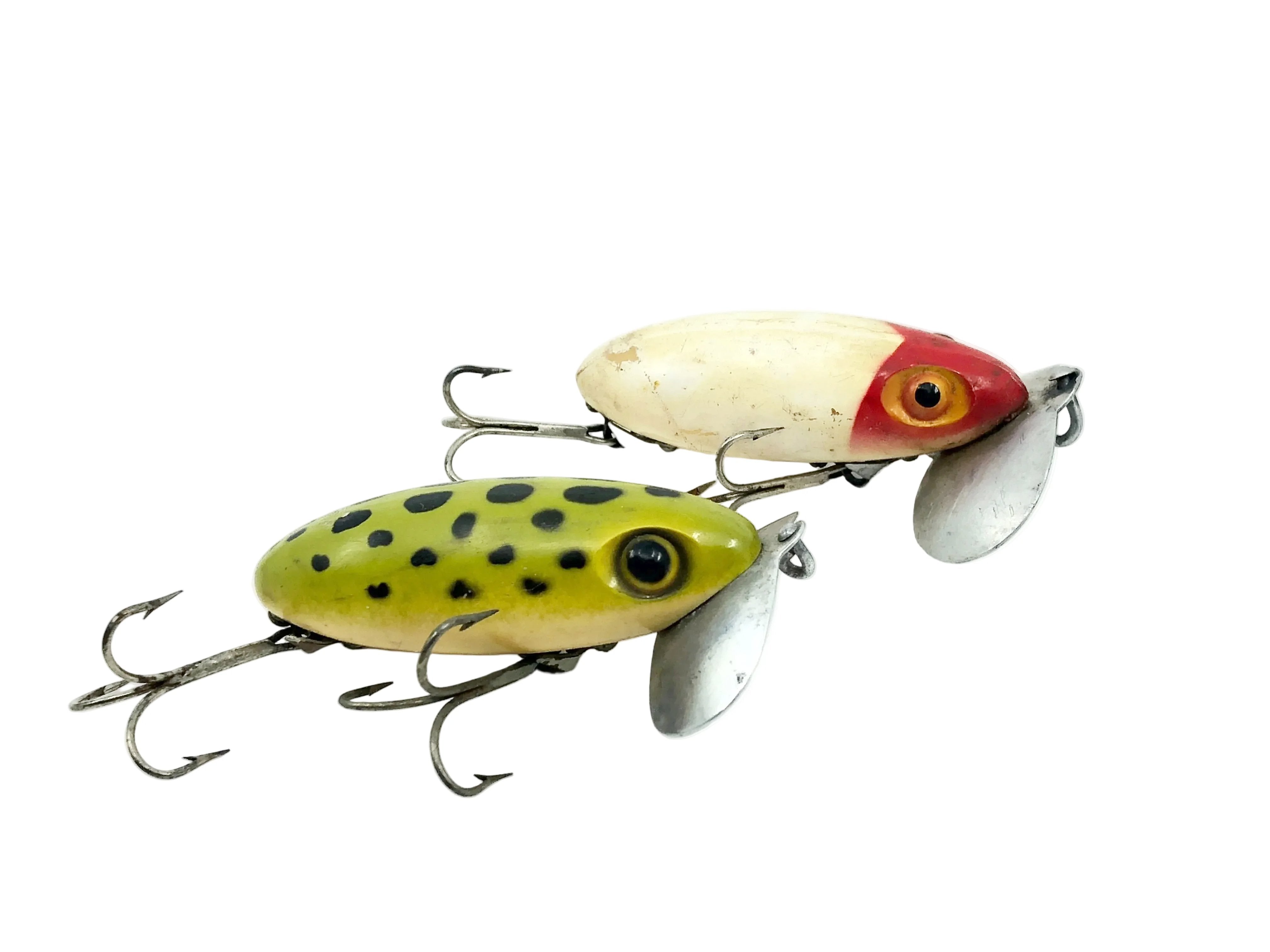 antique fishing lures jitterbug Arbogast 3 in. Jitterbug, Black pike and other gamefish. Antiques, Art, Vintage