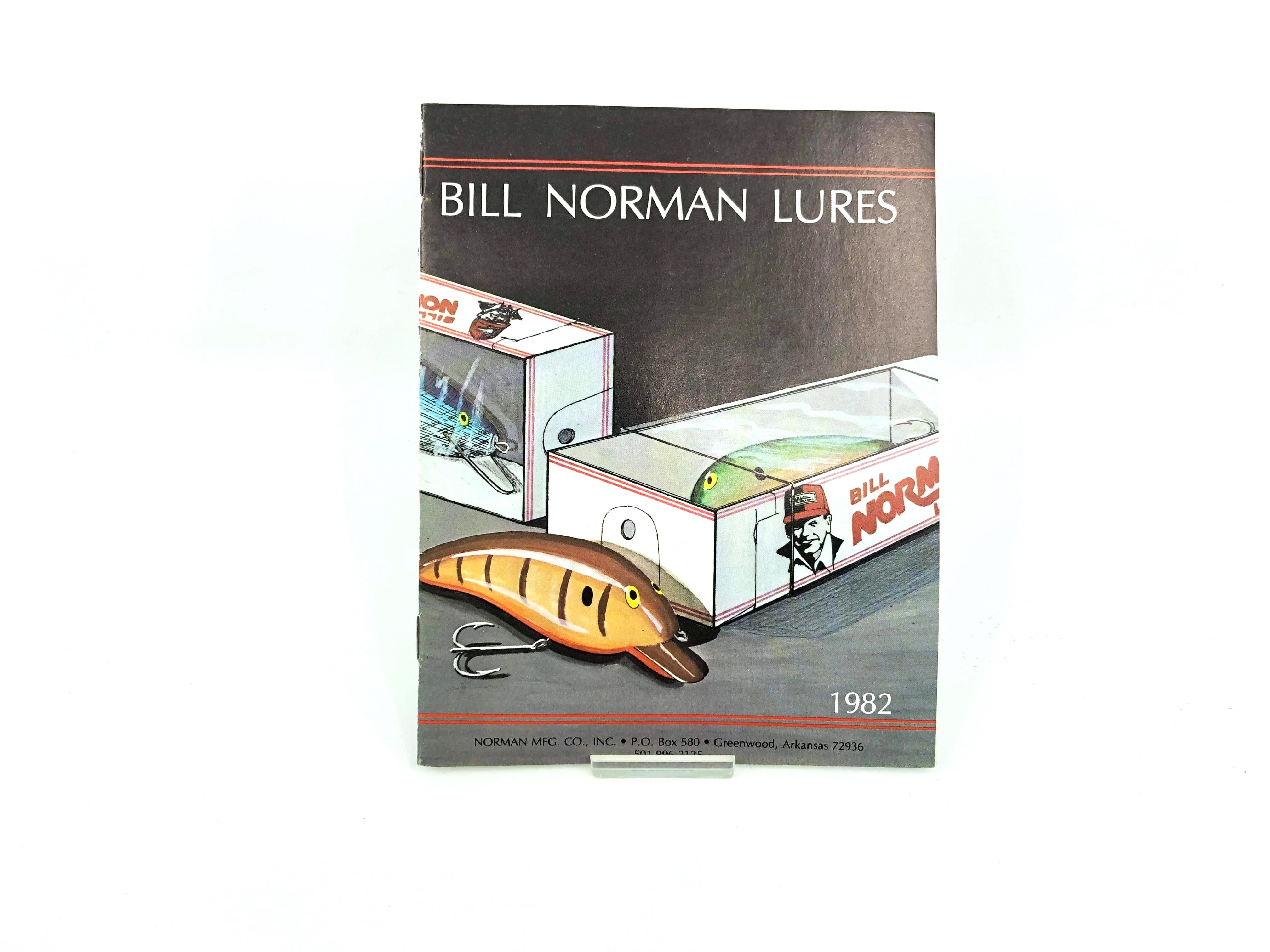 1982 Bill Norman Lures Catalog My Bait Shop, LLC