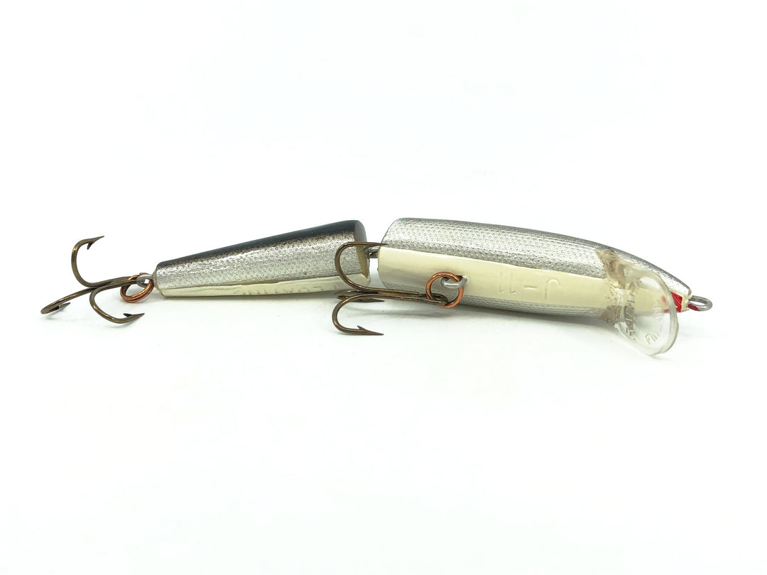 Rapala Jointed Floating Minnow J-11, S Silver Color