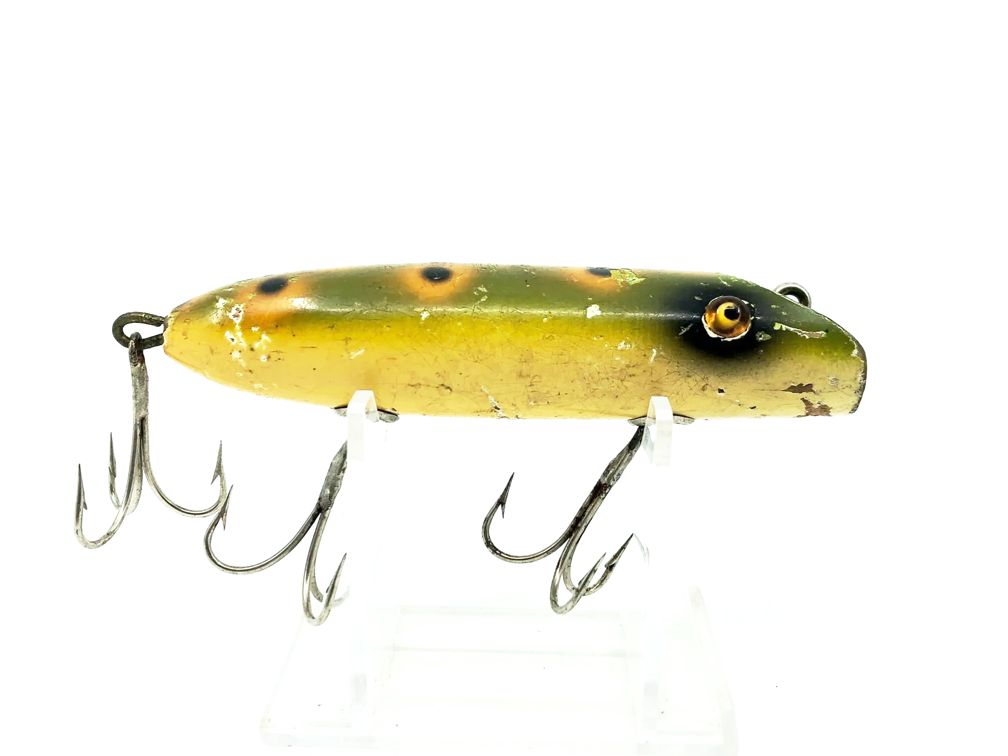 South Bend Vintage Glass Eye Wooden Bass Oreno Frog Color – My Bait Shop,  LLC