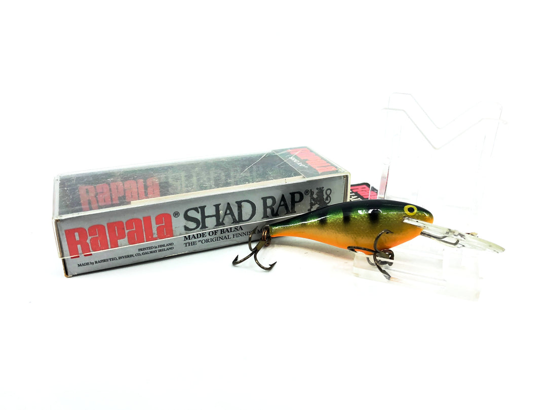 Rapala Shad Rap SR-5 P Perch Color Deep Runner Lure with Box