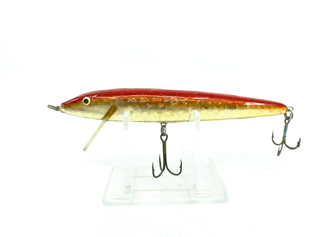 Palsa Floating Minnow, Fluorescent Red/Prism Flash Color