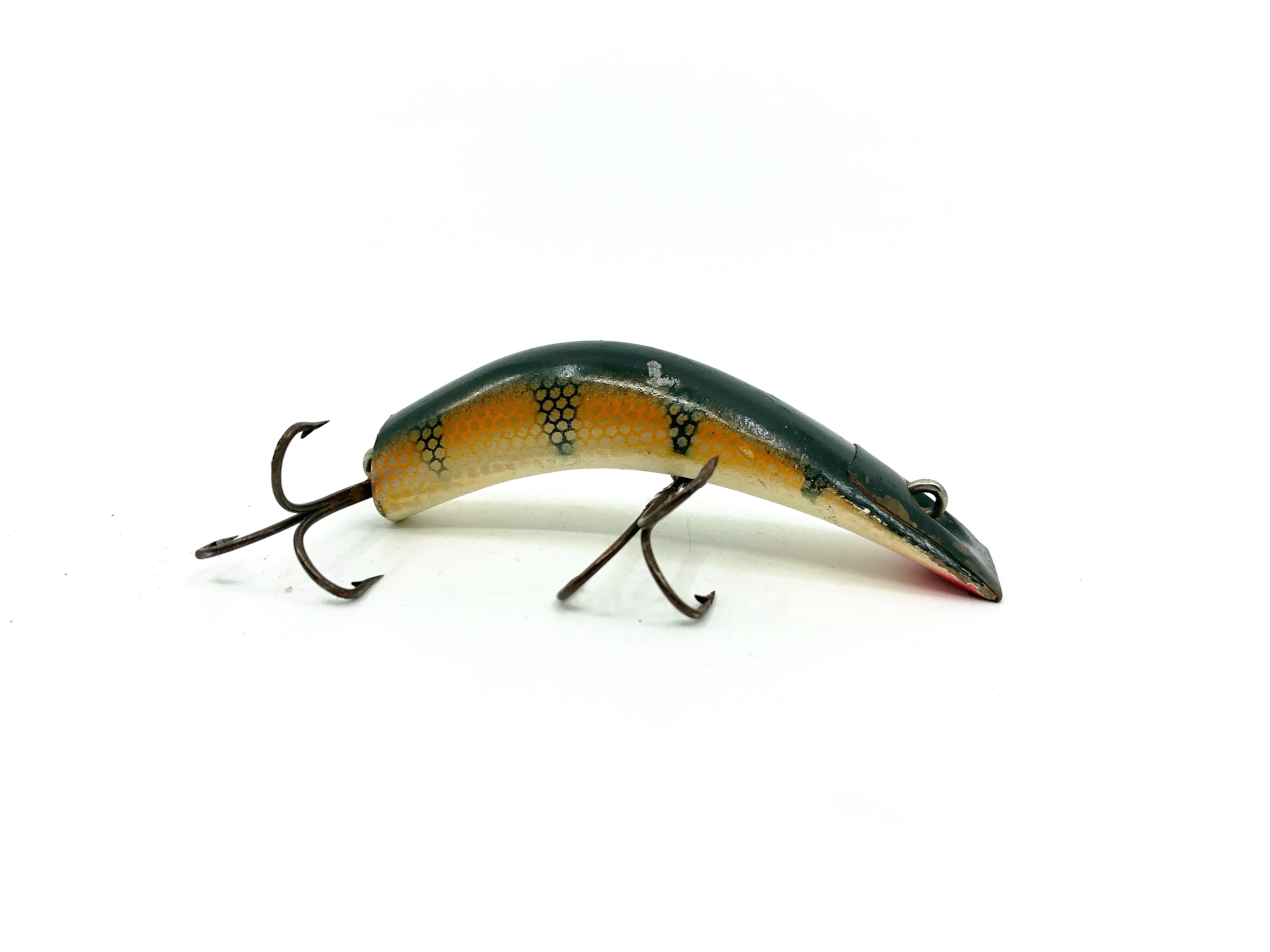 crazy ike fishing lure Kautzky Lazy Ike 4 Wooden Husky Ike, Perch Color – My Bait Shop, LLC