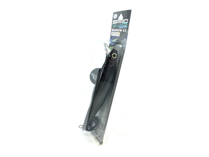 SPRO Prime Minnow 65, Black Color with Card