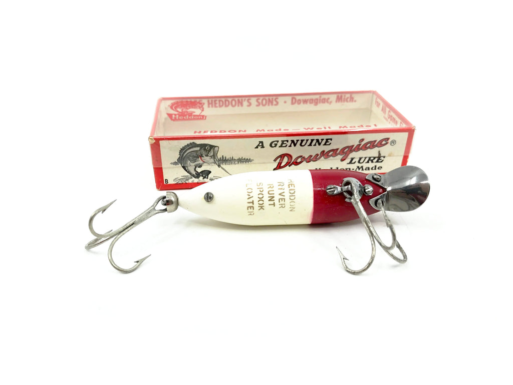 Heddon River Runt Spook Floater 9400-RH Red Head Color with Box - Nice – My  Bait Shop, LLC