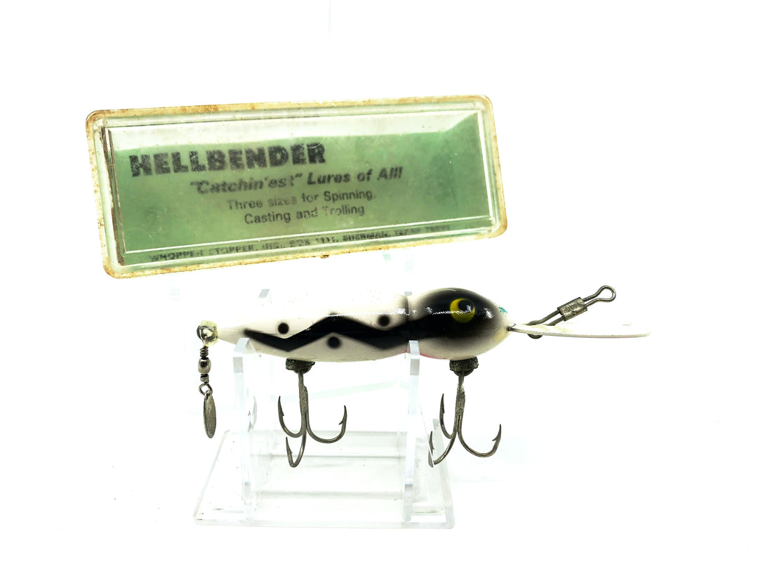 Hellbender Whopper Stopper, White/Shadow Stripes Color with Box