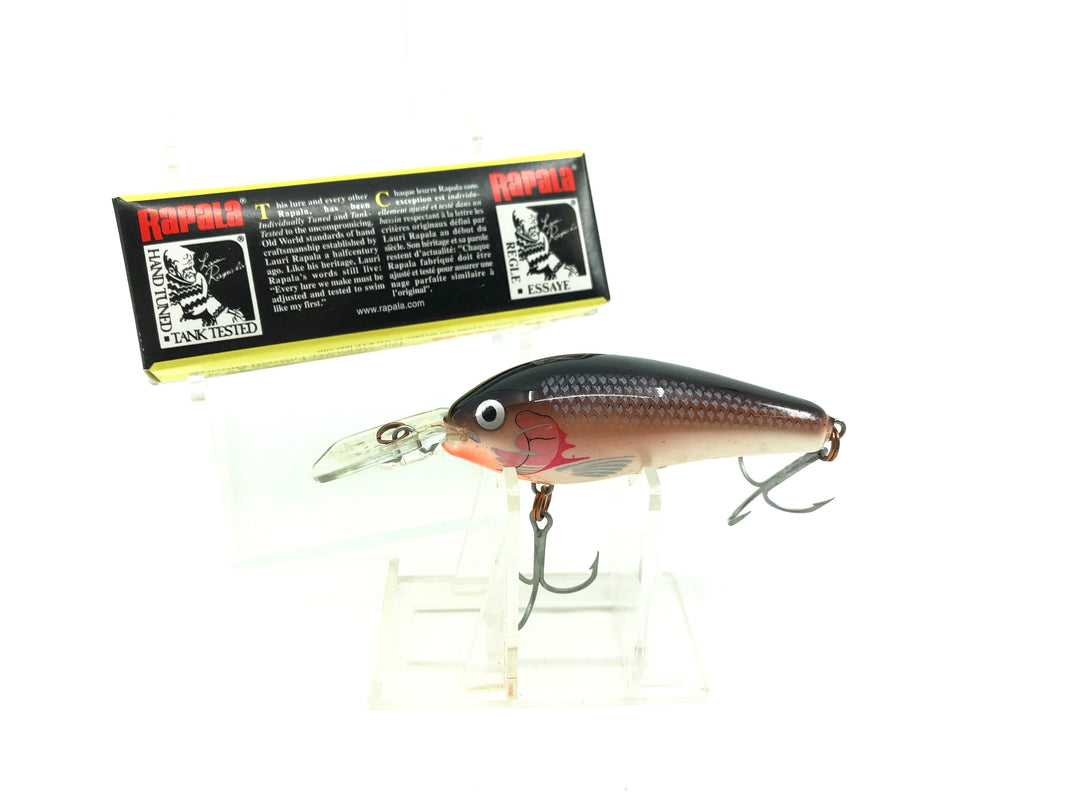 Rapala Rattlin' Fat Rap RFR-7, PSD Plum Shad Color with Box