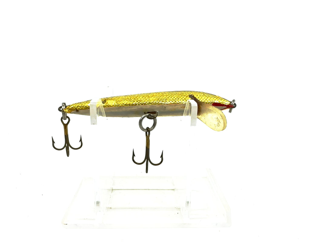 Imitation Japan Rapala Original Floating Minnow, Black/Gold Color