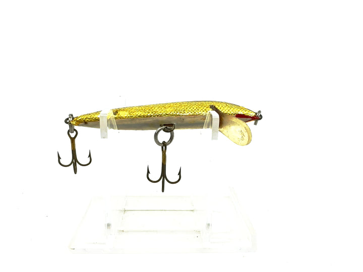 Imitation Japan Rapala Original Floating Minnow, Black/Gold Color