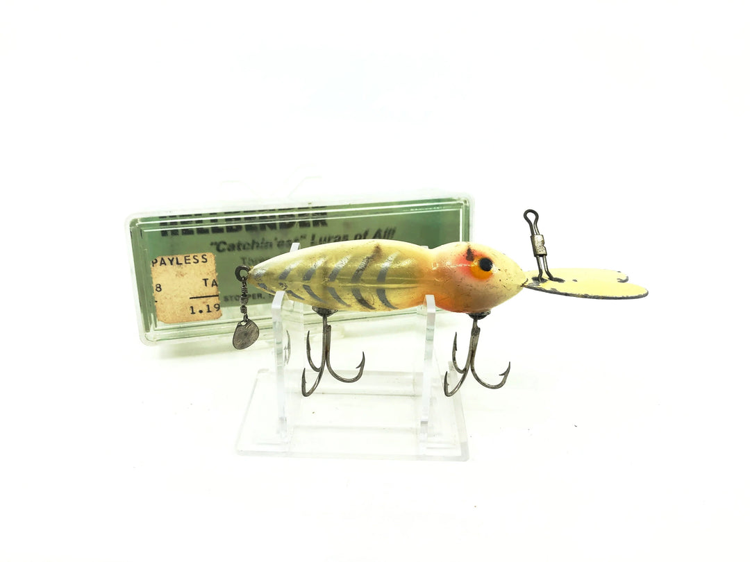 Hellbender Whopper Stopper, White Shore Minnow Color with Box