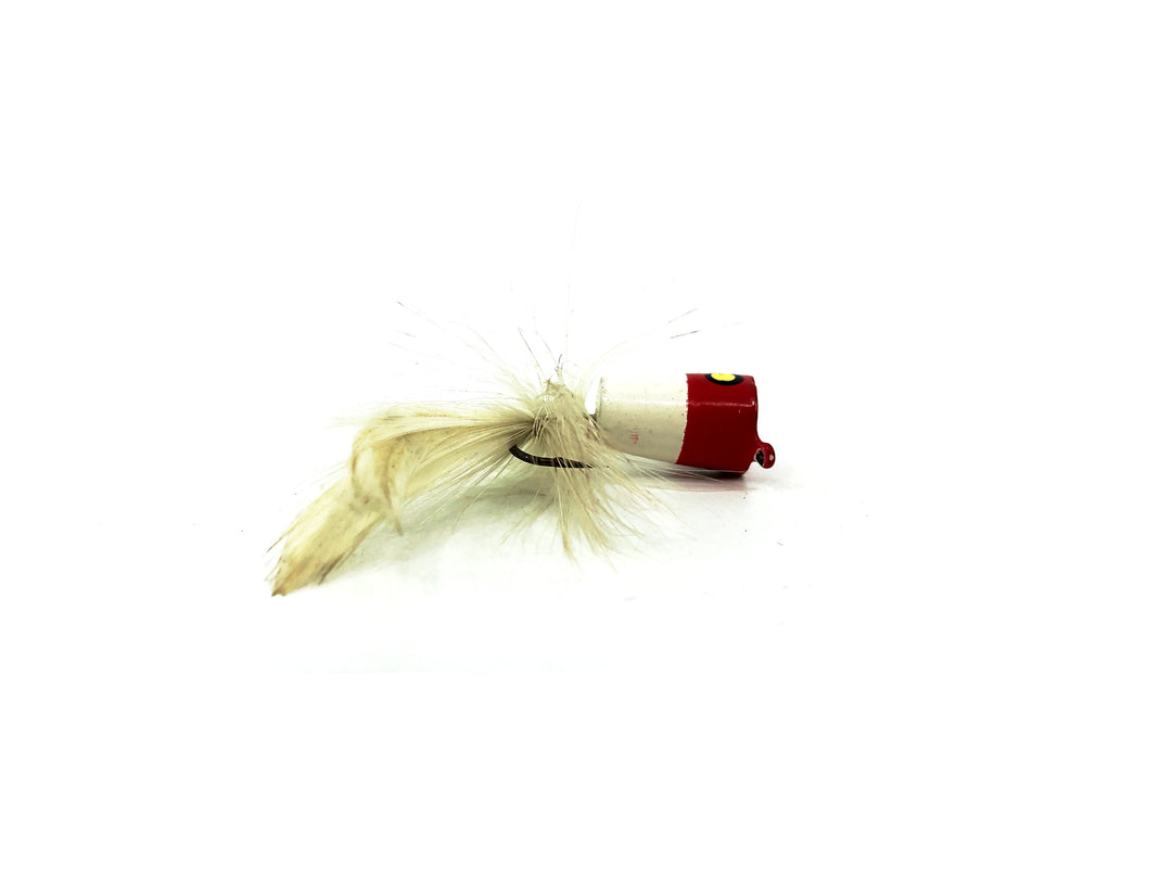 Marathon Popping Bug, 780RW Red Head/White Color