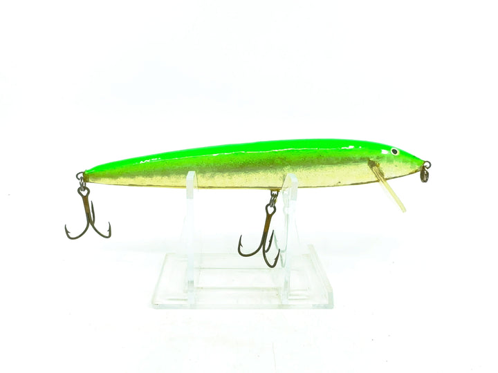 Palsa Floating Minnow, Fluorescent Green/Prism Flash Color