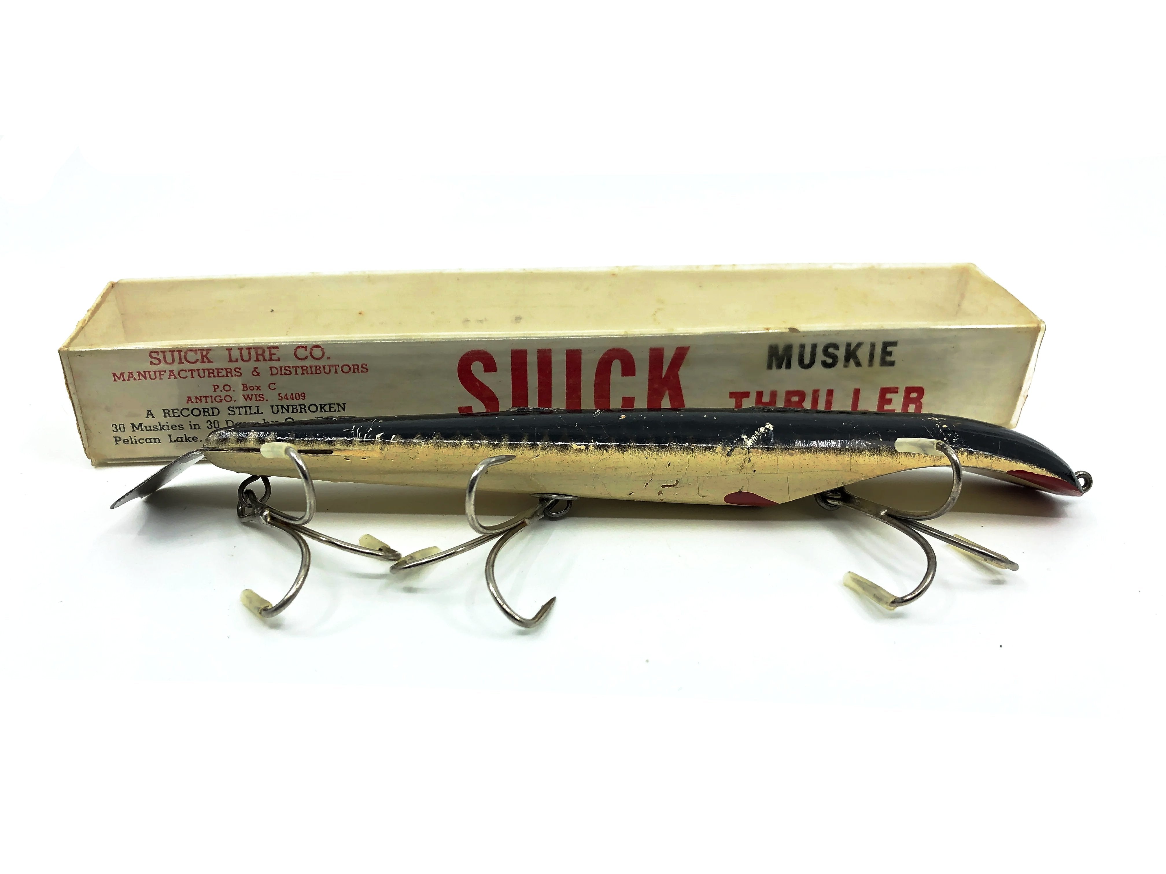 Poisson nageur Suick Muskie Thriller 9 non-lesté