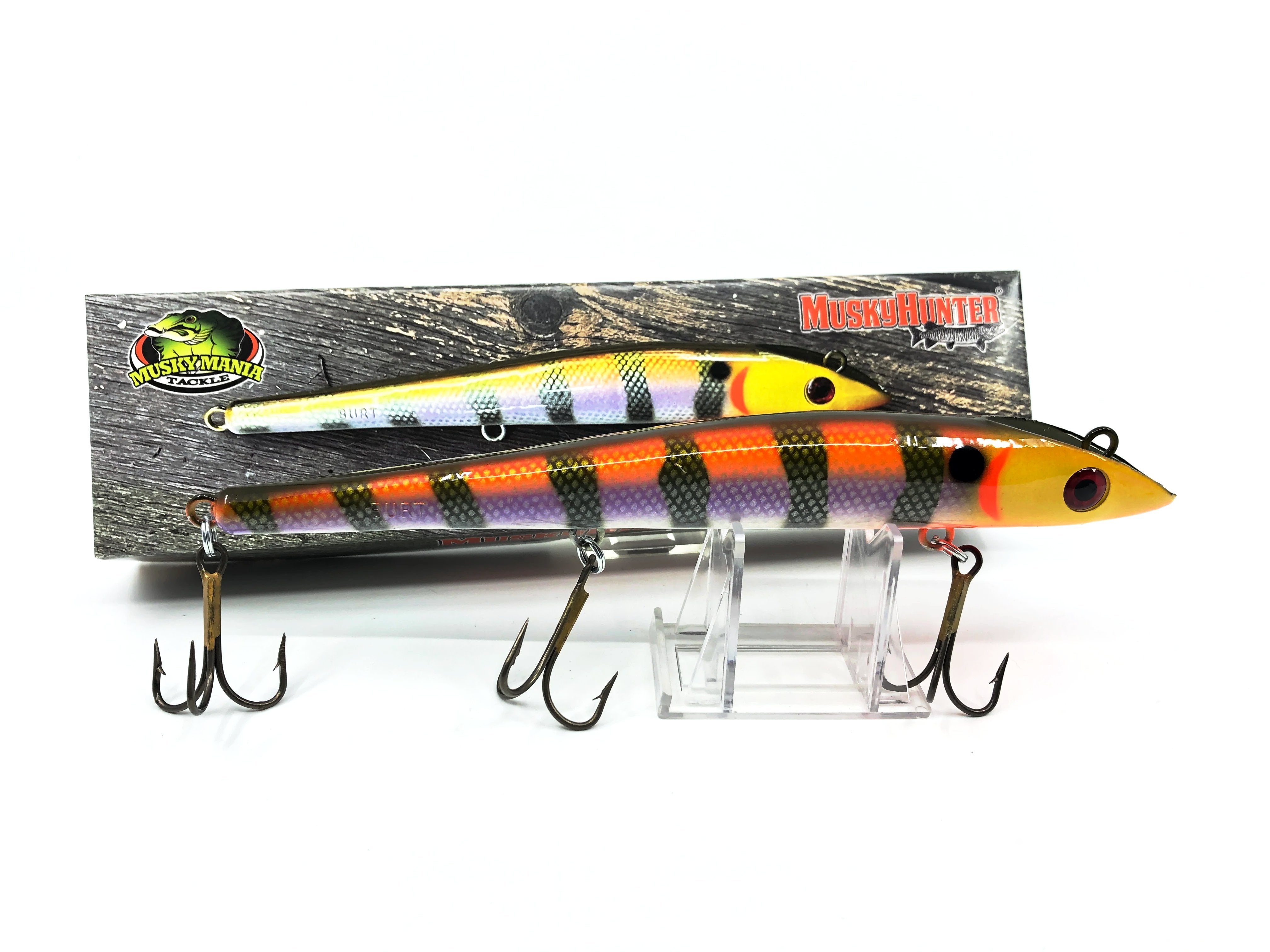 burt fishing lure Musky Hunter 2022 Collectible Lure, Musky Mania Burt #120/500 Signed