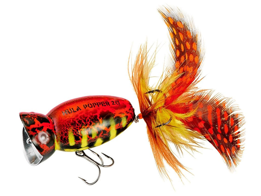 Arbogast Hula Popper 2.0 Coach Hog Color