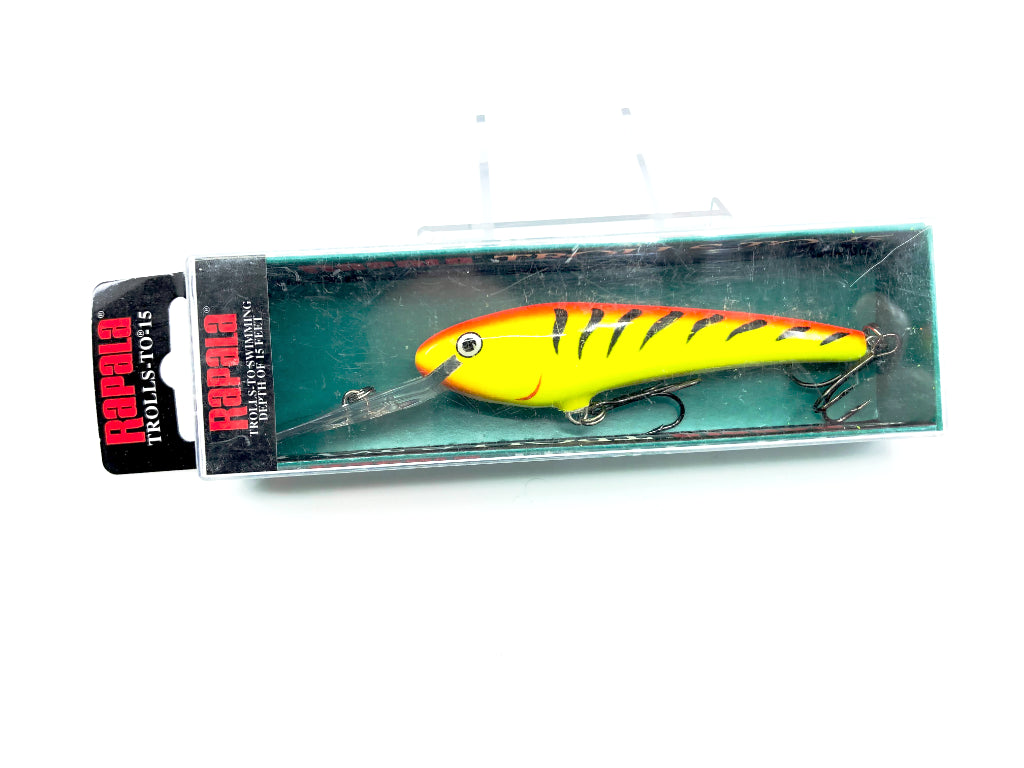 Rapala Trolls-To Minnow 15 TTM-15 HT Hot Tiger Color New in Box Old Stock