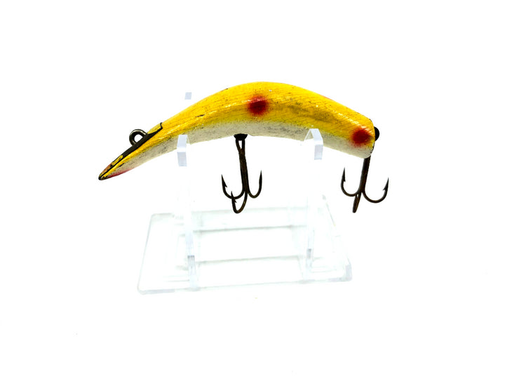 Wooden Kautzky Lazy Ike 3 Yellow with Red Dots Color