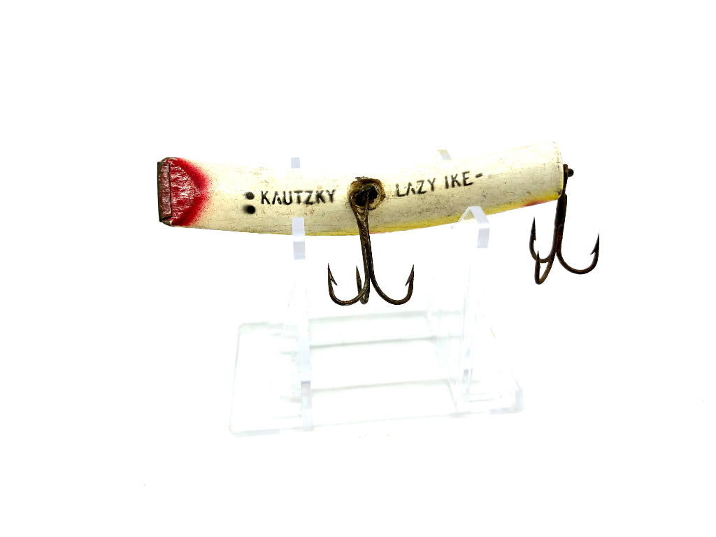 Wooden Kautzky Lazy Ike 3 Yellow with Red Dots Color