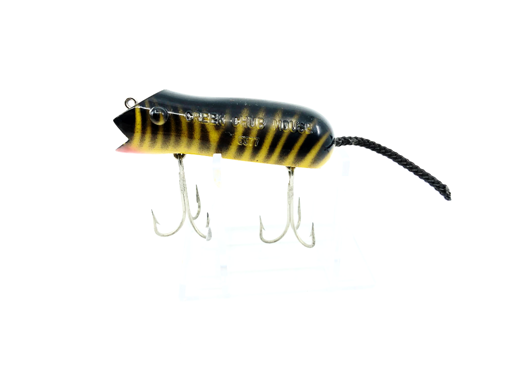 creek chub mouse fishing lure Creek Chub 6577 Mouse in Tiger Color – My Bait Shop, LLC