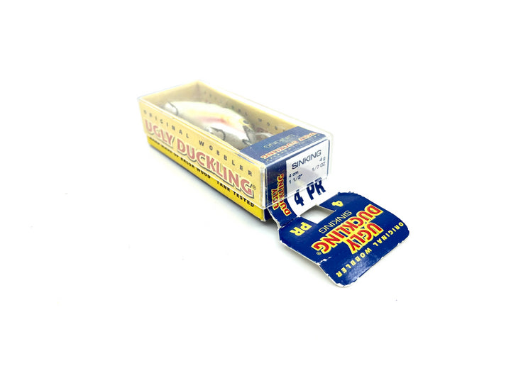 Ugly Duckling Balsa Lure PR Perch Color Size 4 New with Box Old Stock